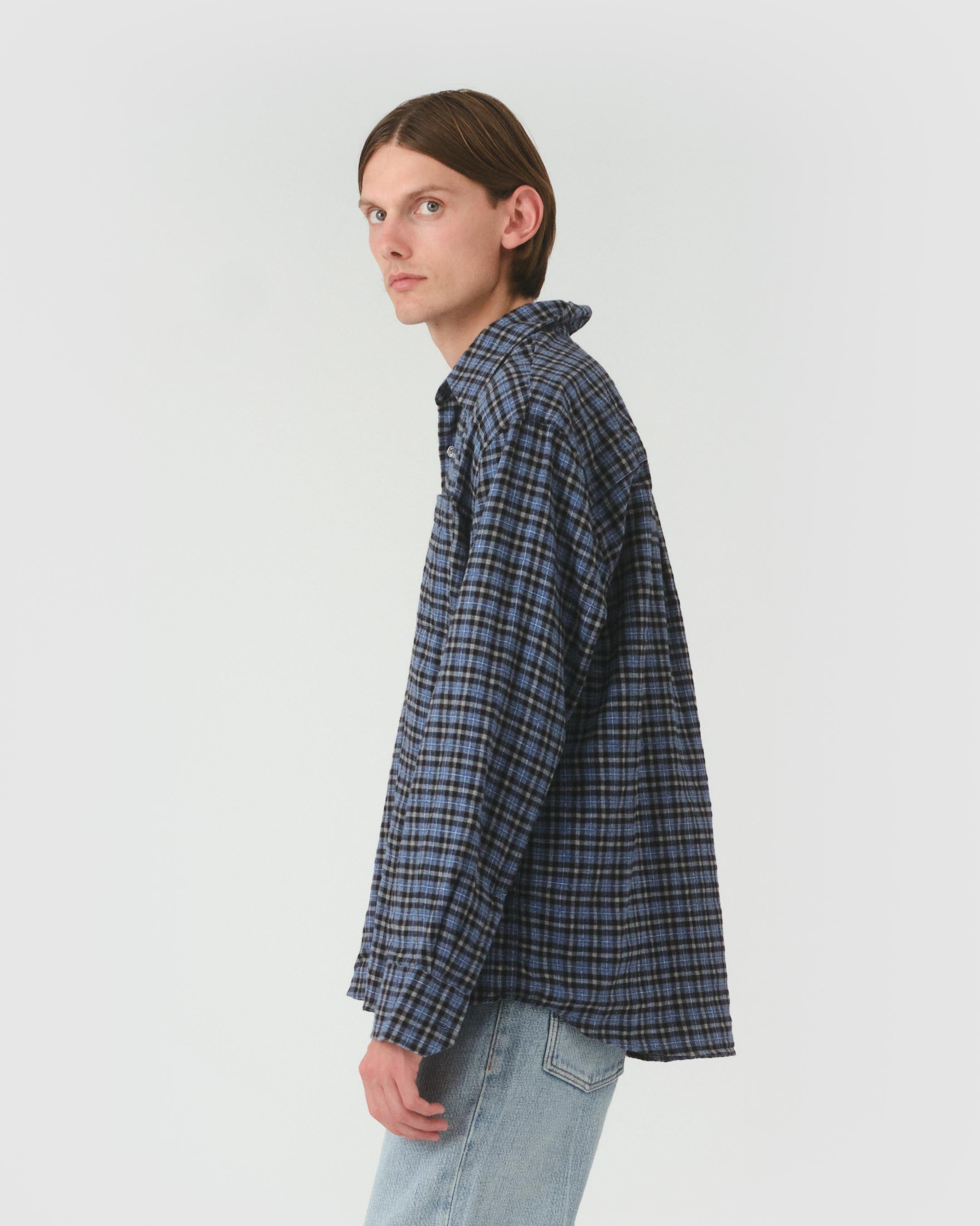 Above Shirt - Cantrell Check – grocery