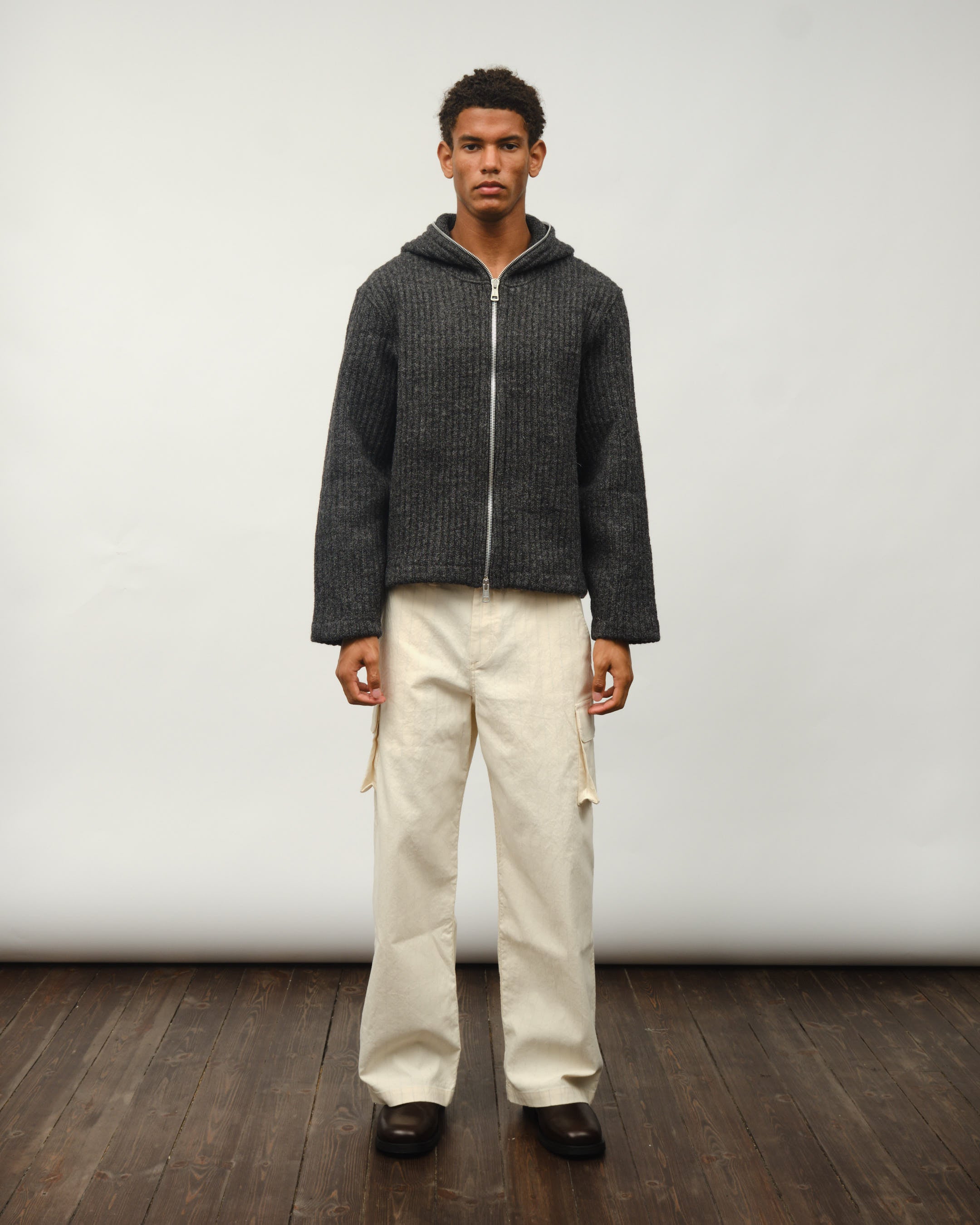 トップス Our legacy FULL ZIP HOOD Boston Check 46 Our Legacy