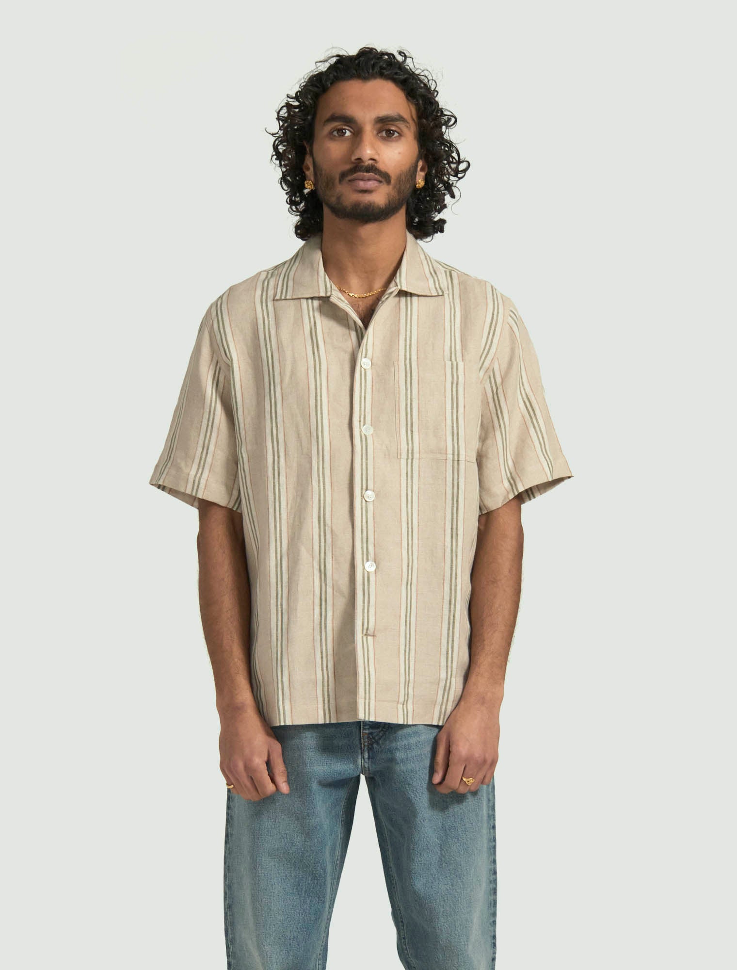 Another Shirt 2.0 - Green Stripe – grocery