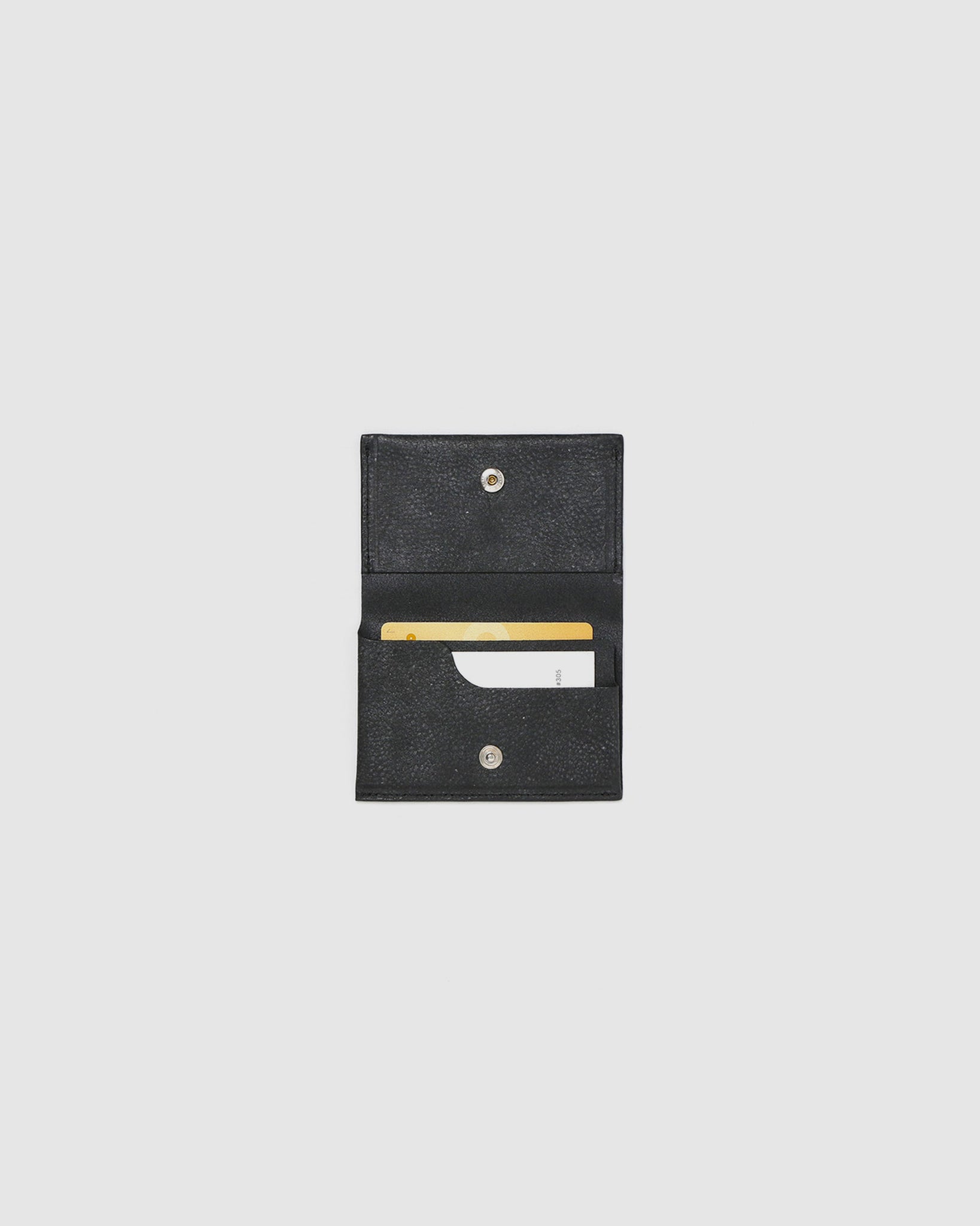 Compact Card Case - Black