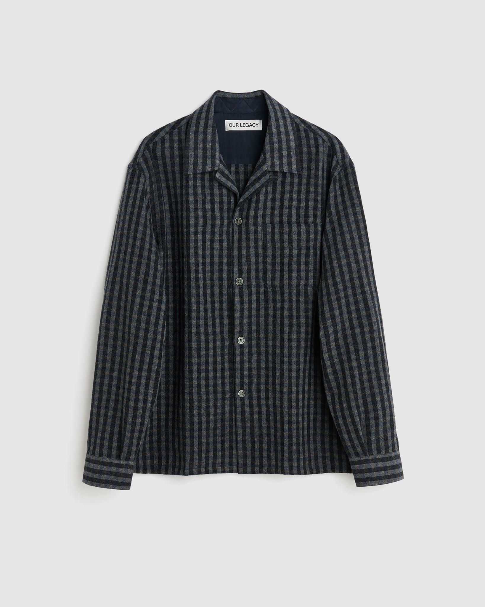 Heusen Shirt - Principal Check Rural Wool