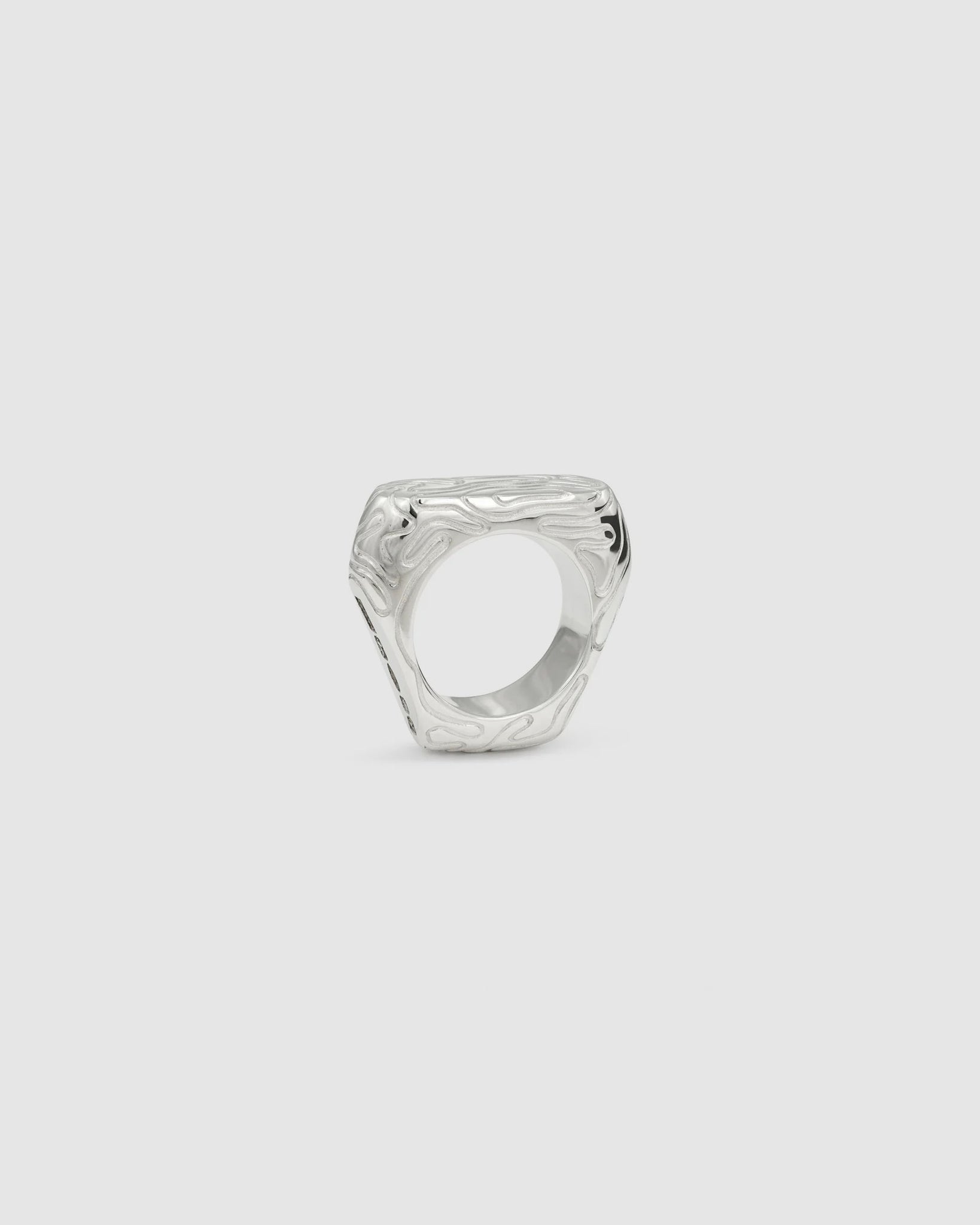 Island Ergo Ring Thin - Silver