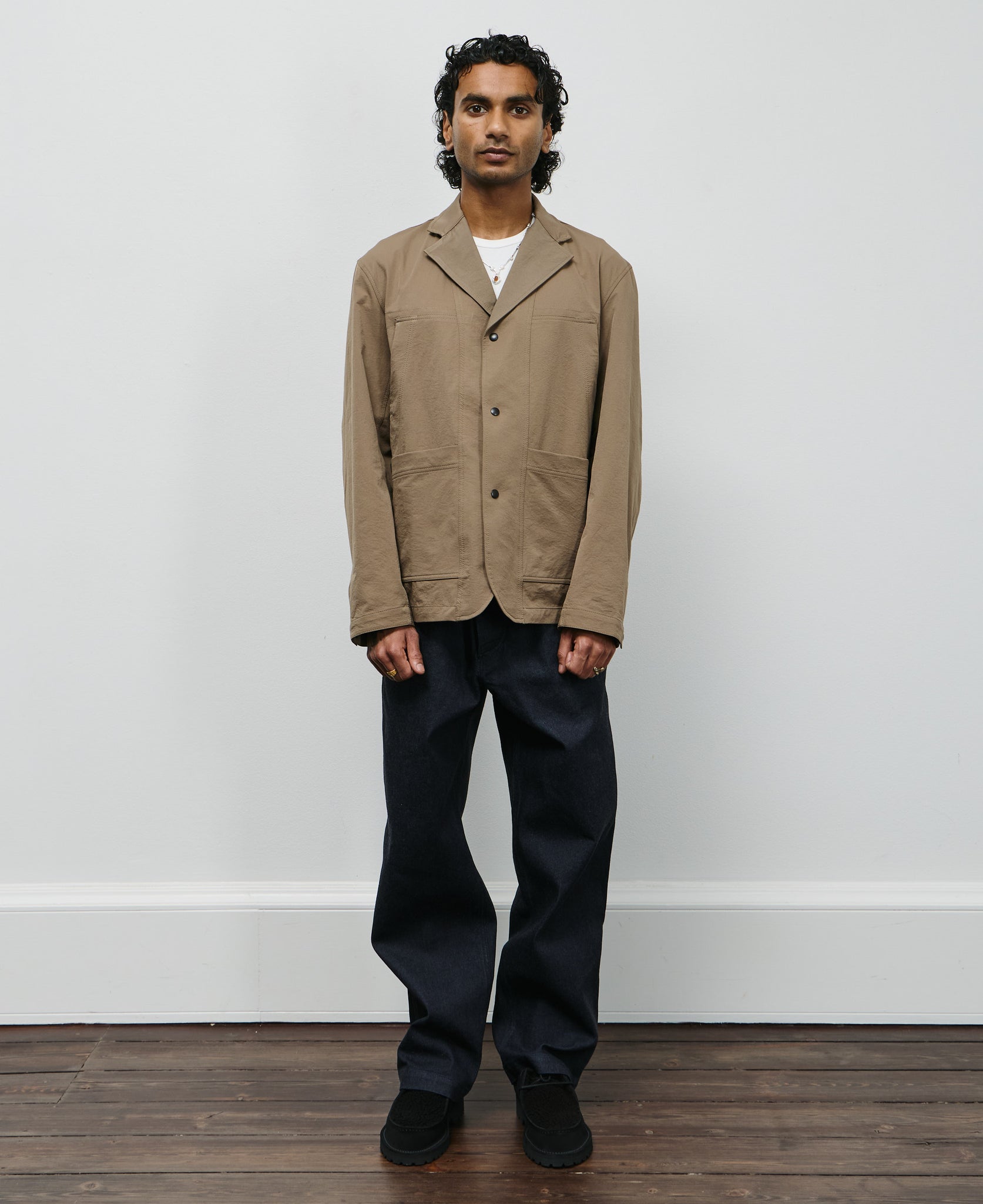 2 Way Working Jacket - Khaki