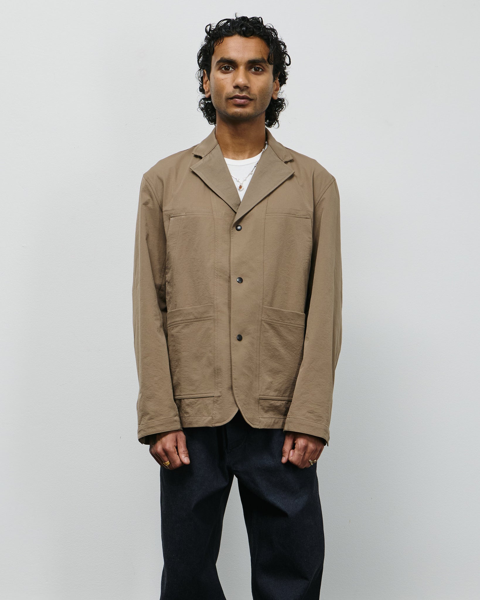 2 Way Working Jacket - Khaki