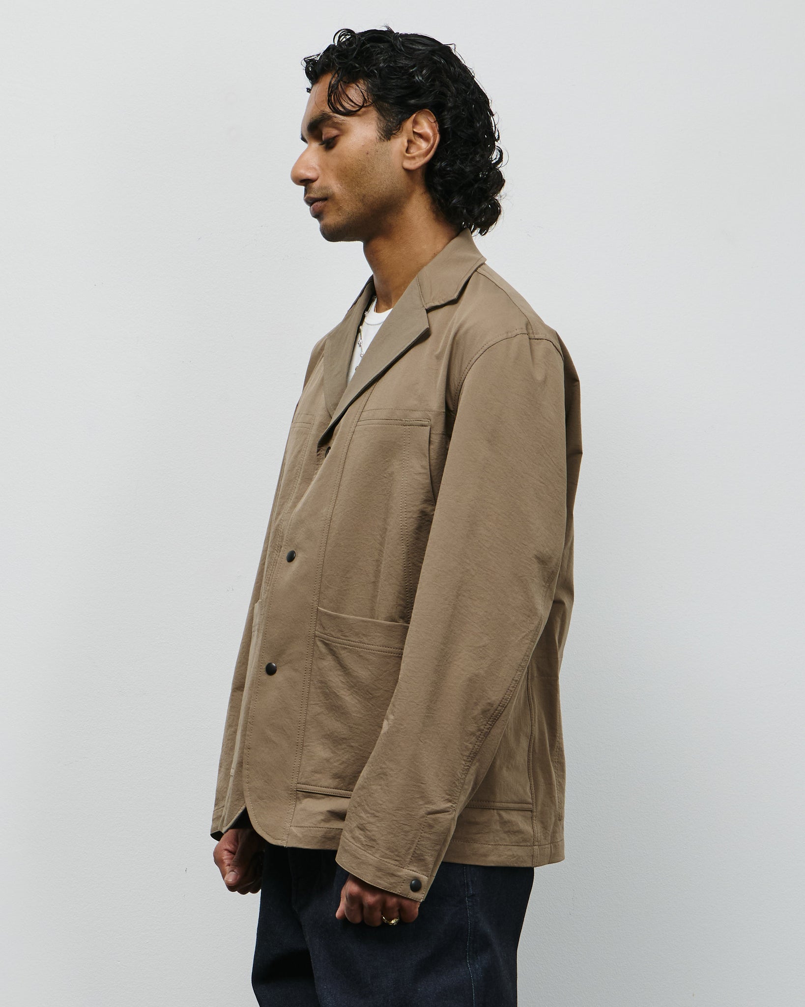 2 Way Working Jacket - Khaki