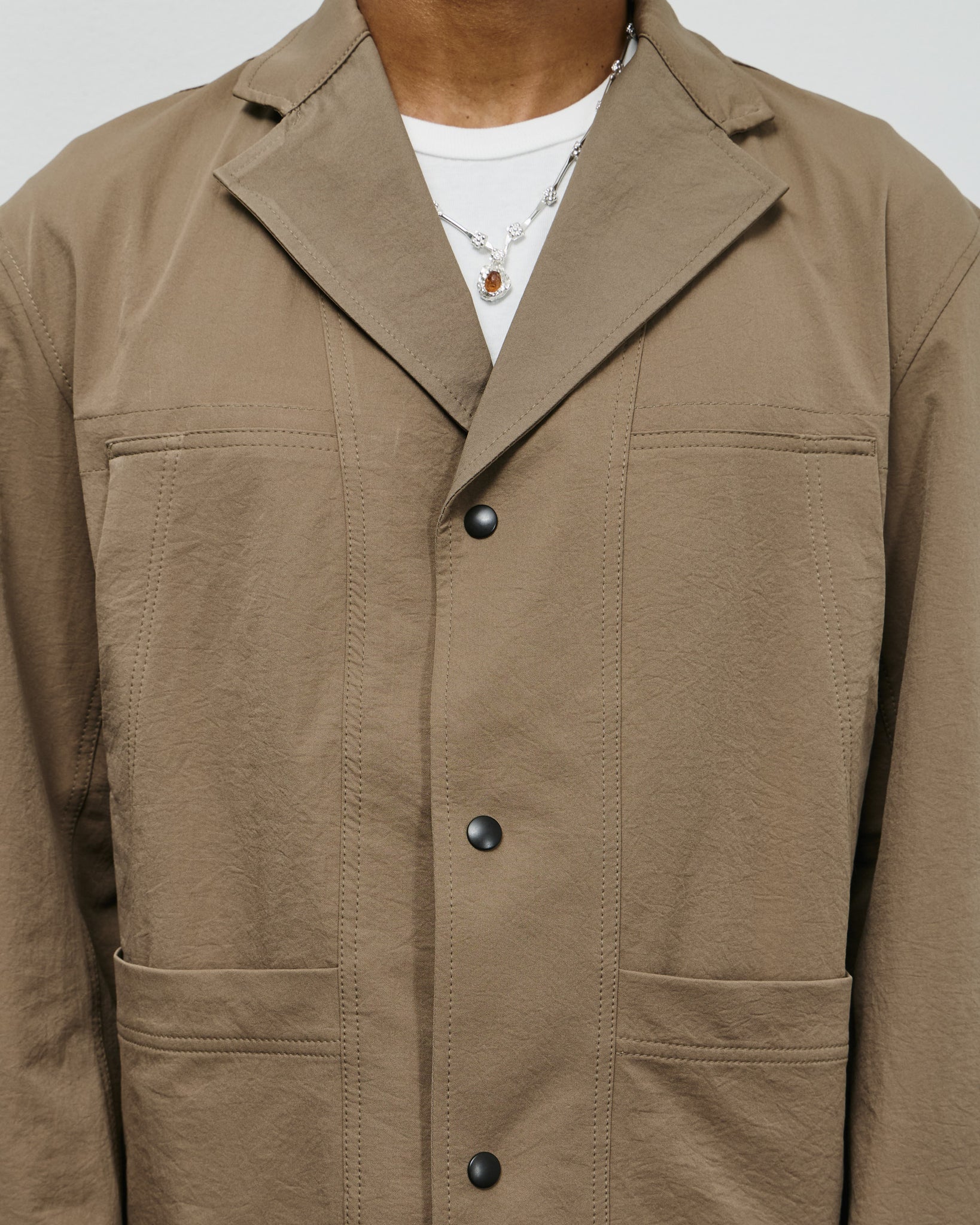 2 Way Working Jacket - Khaki