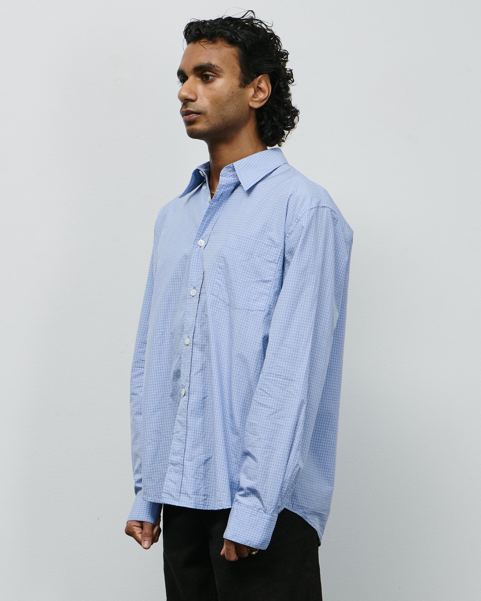 Beyond BD Shirt - Micro Chip Check Super Poplin