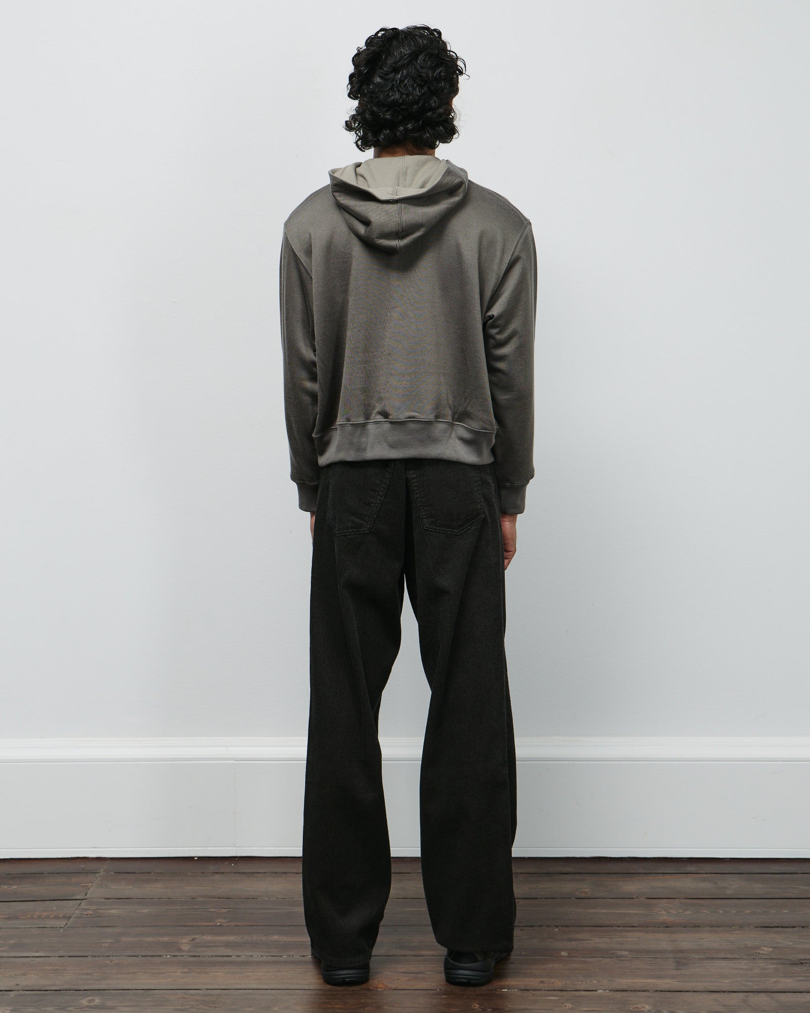 2 PLY CR Hoodie - Grey/Olive