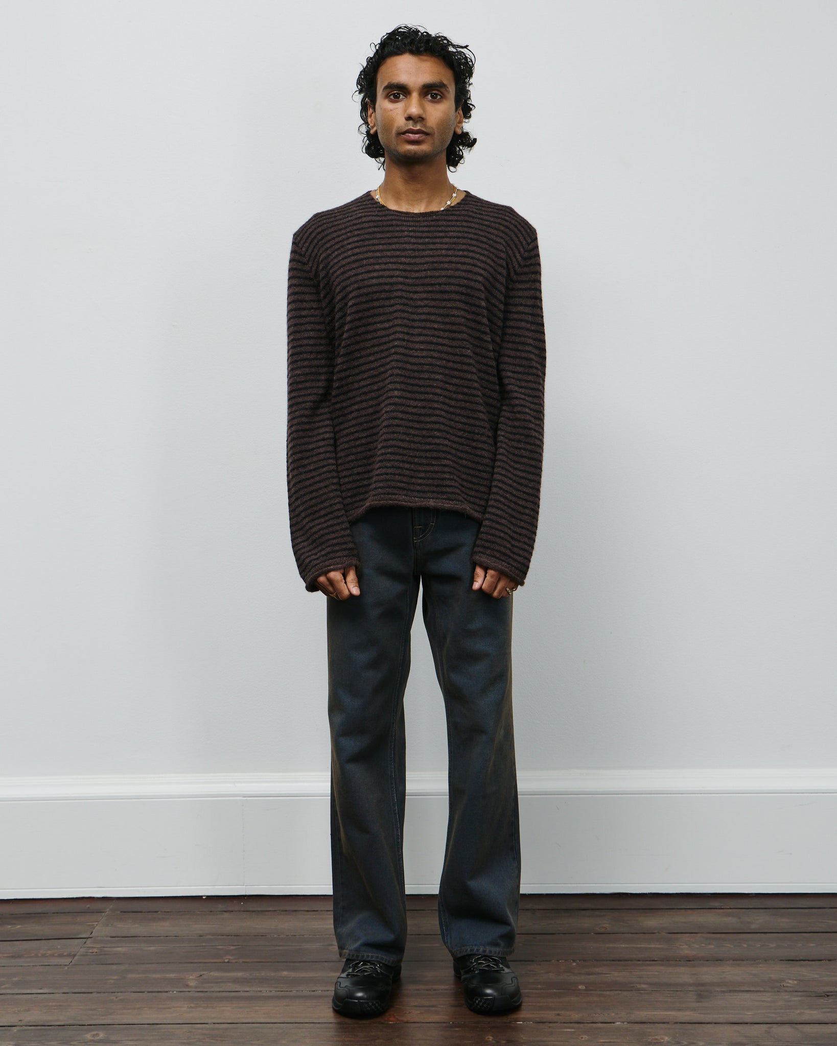 Rigid Popover - Dirt Stripe Fuzzy Alpaca