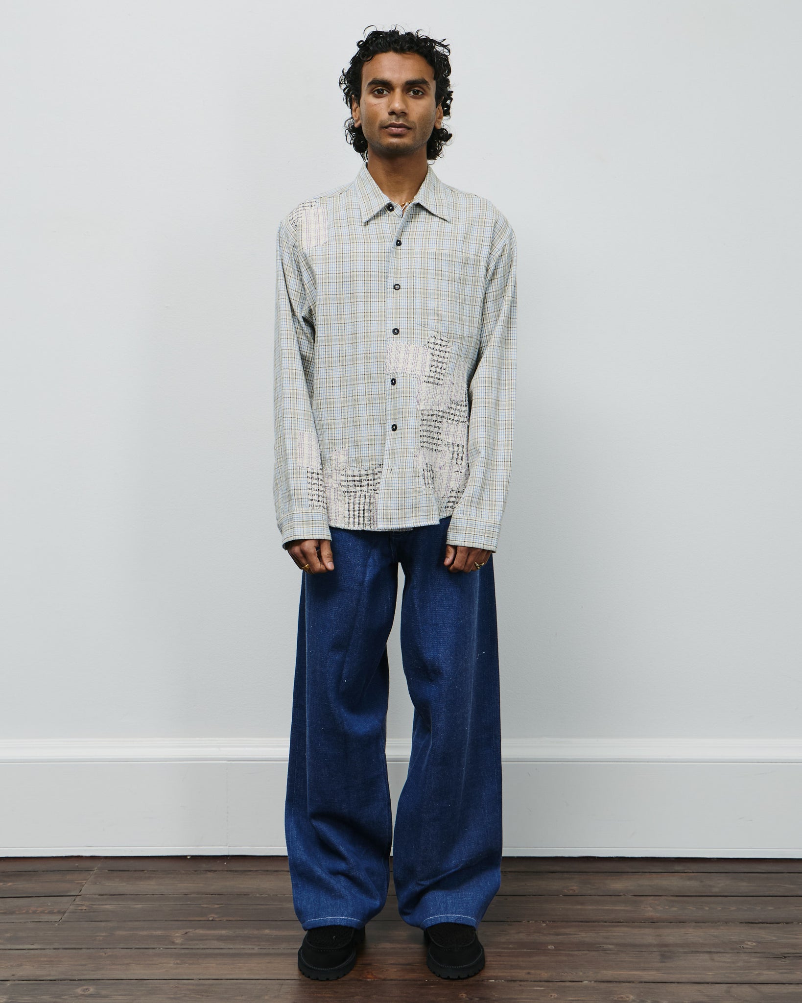 Plane Shirt - Scrap Patchwork