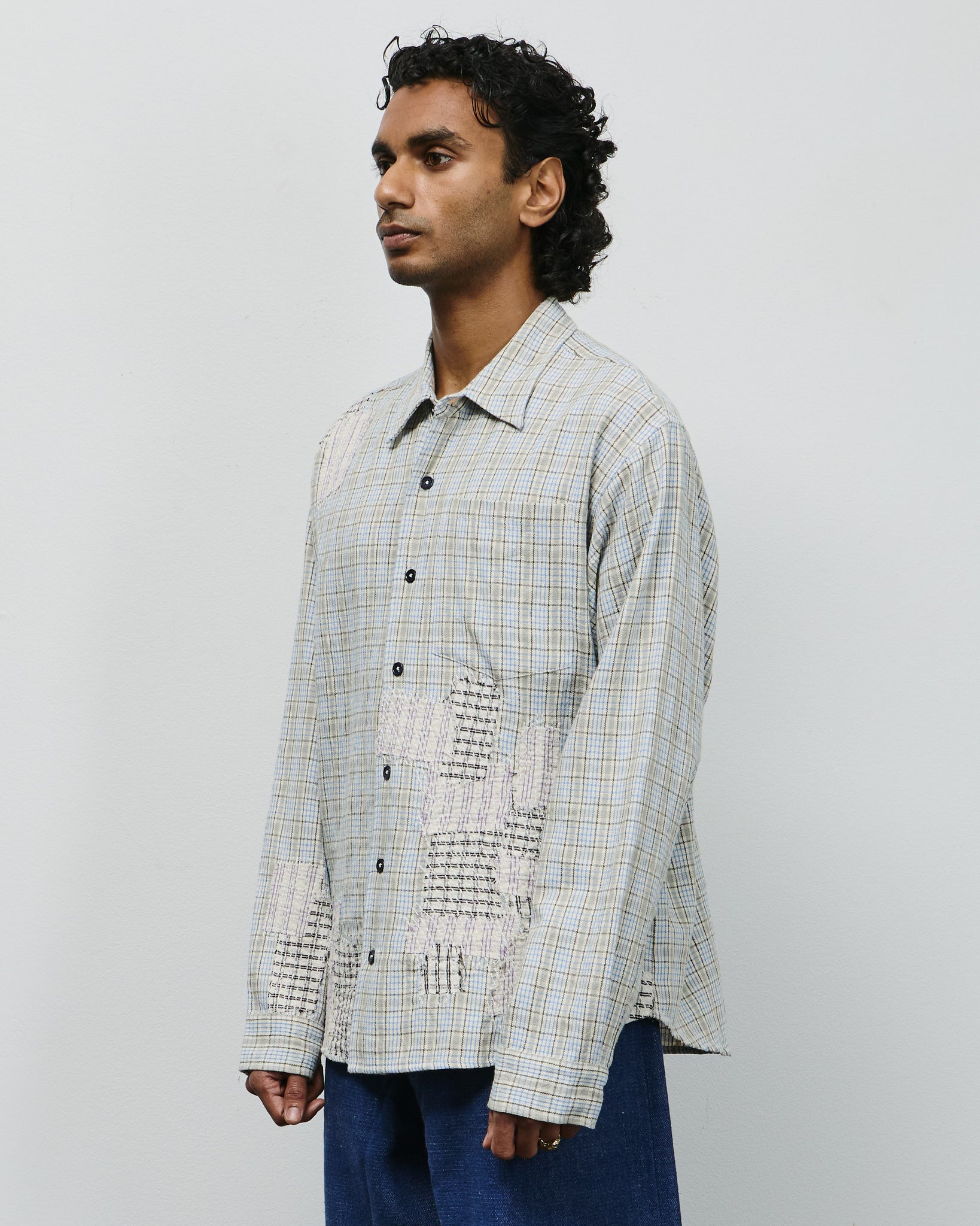 Plane Shirt - Scrap Patchwork