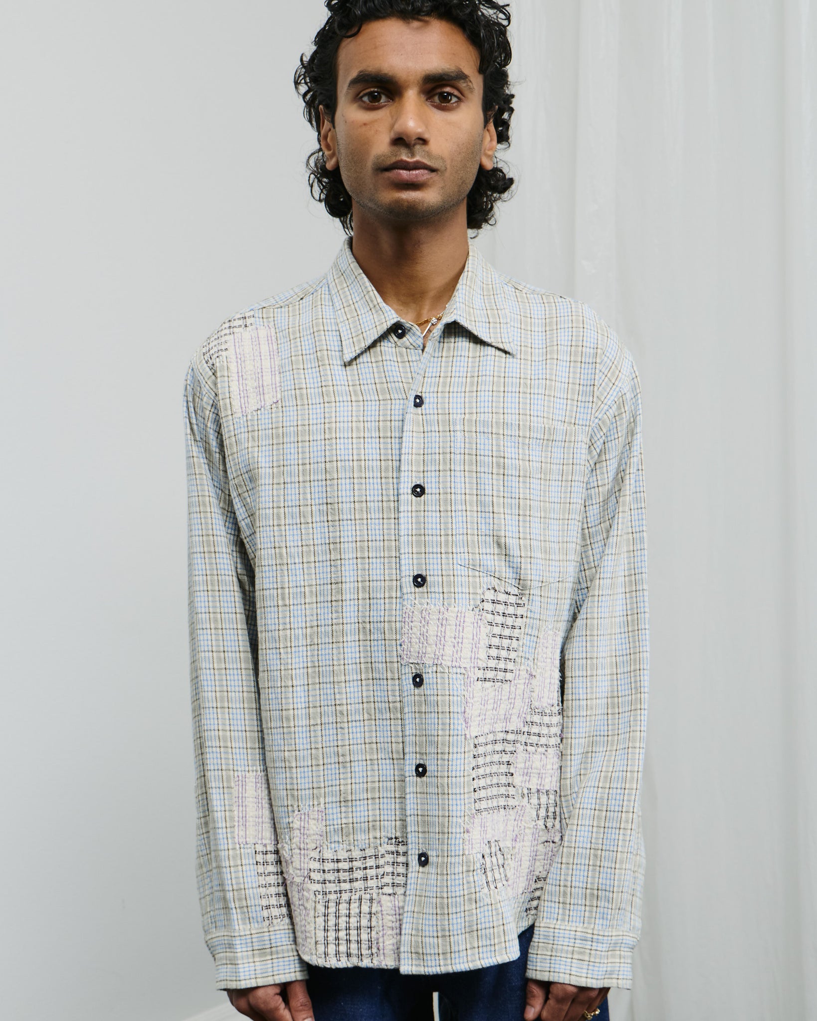 Plane Shirt - Scrap Patchwork