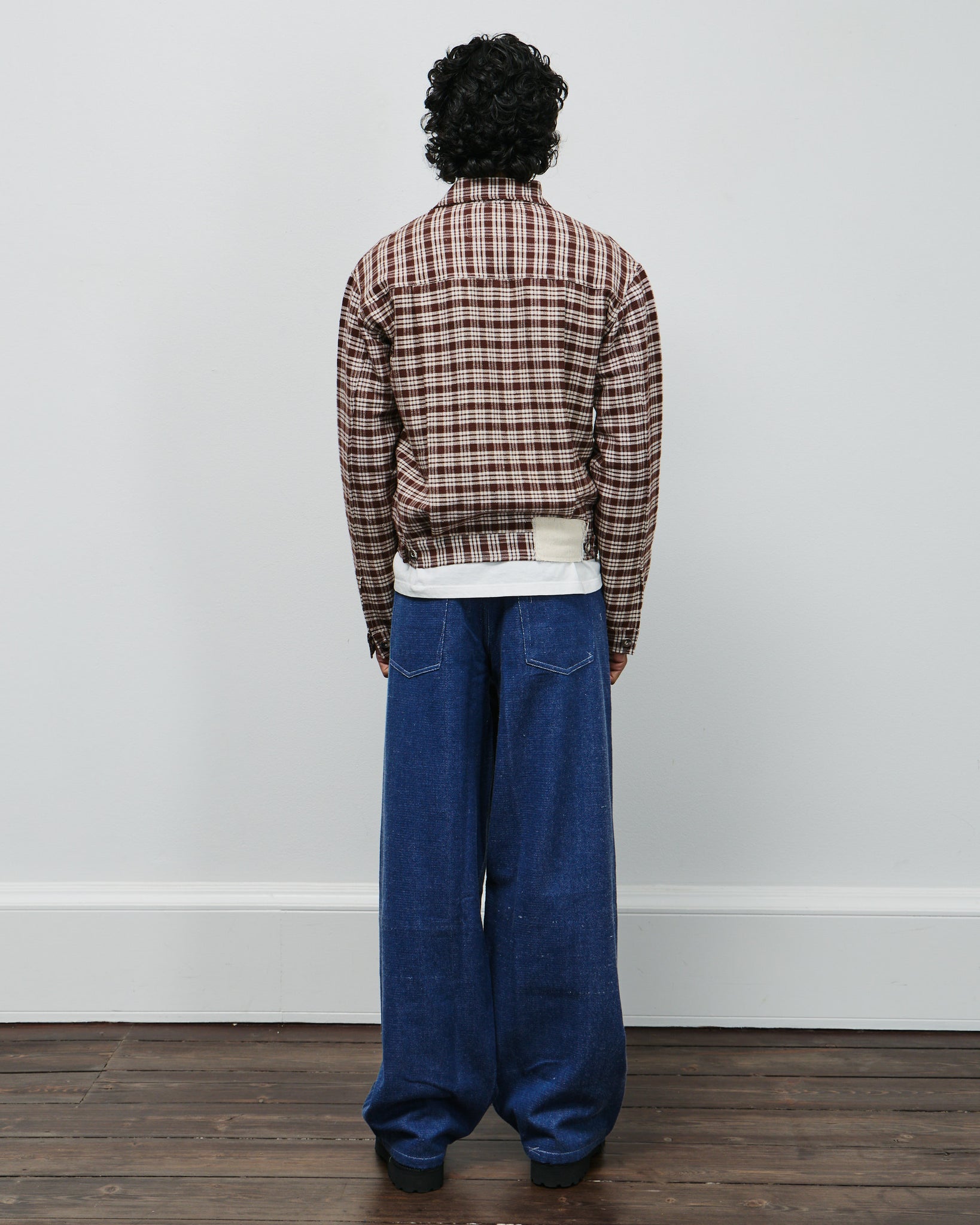 Tuesday Jacket - Wood Check Handloom