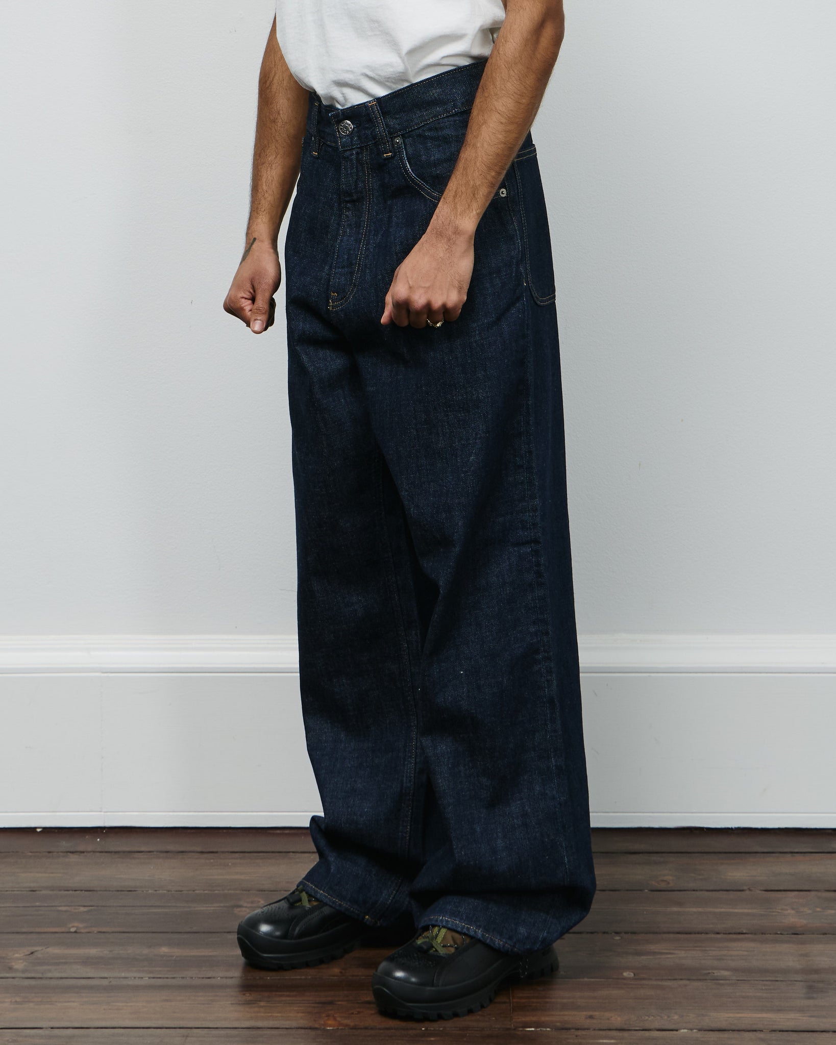 Super Wide - Simple Rinse Blue