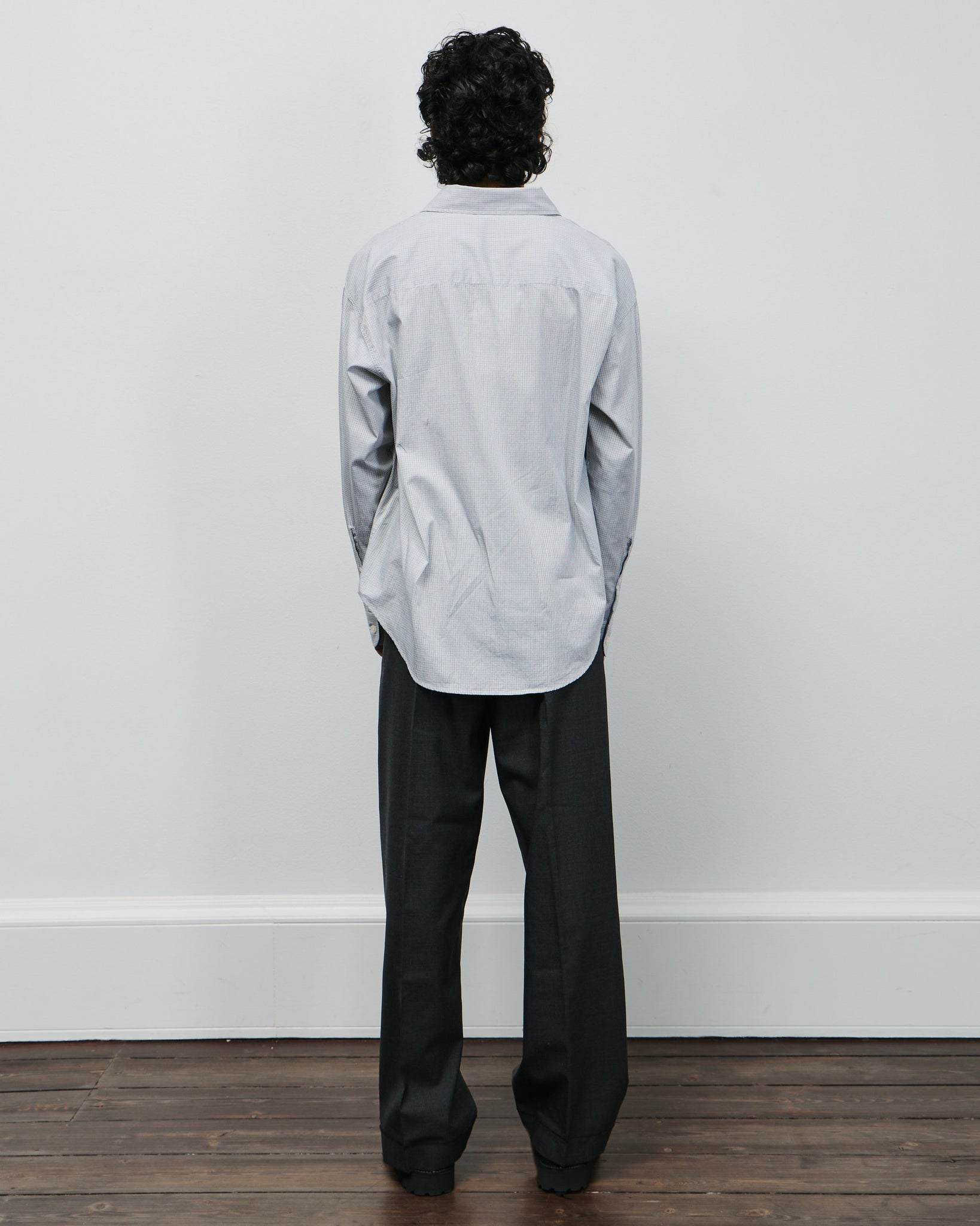 Exact Shirt - Grey Micro Check