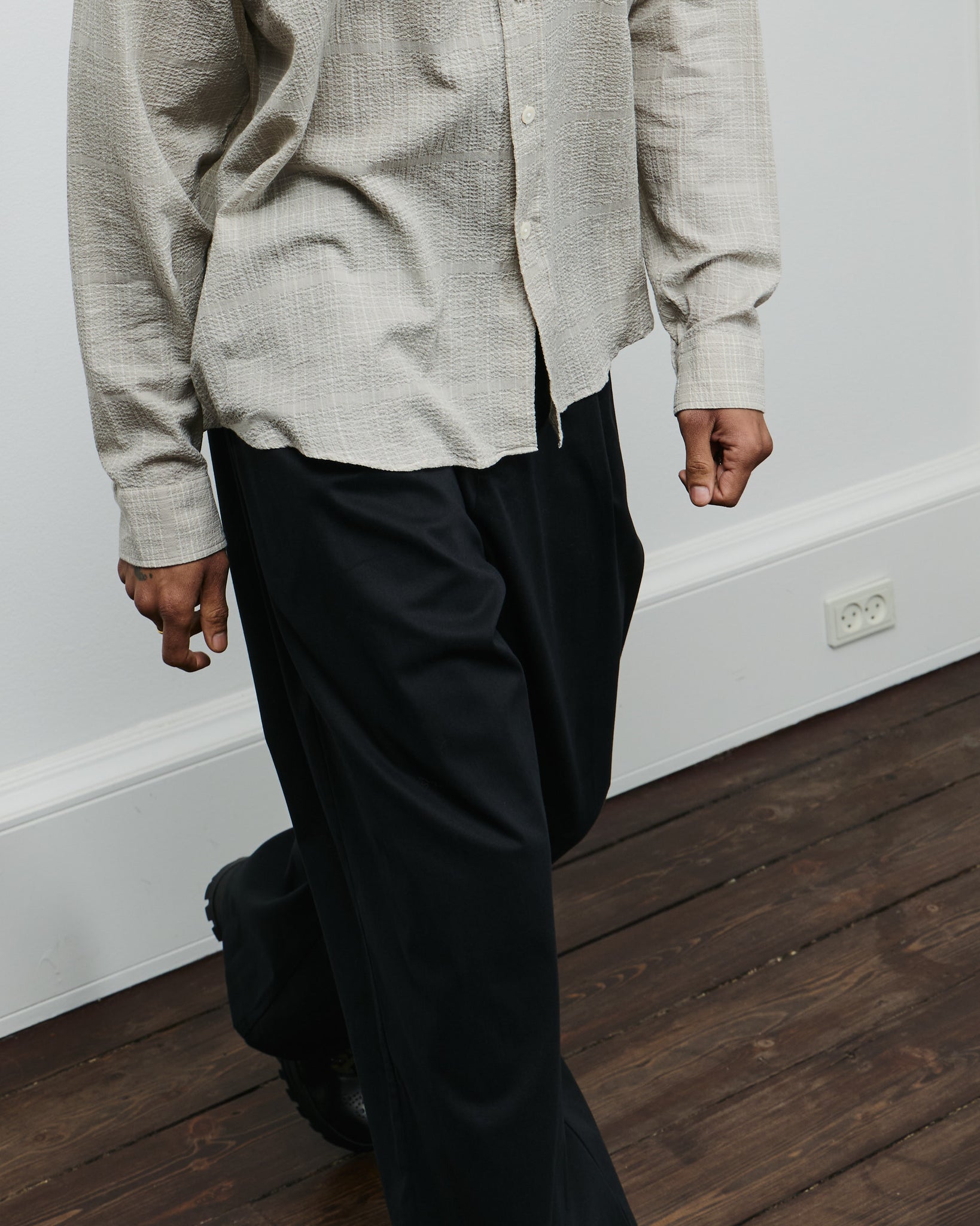 Clip Pants - Faded Black