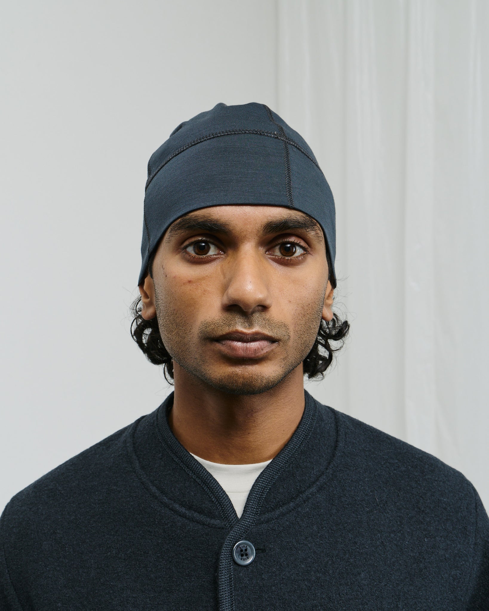 Polar Jersey Beanie - Plombe Jersey Wool