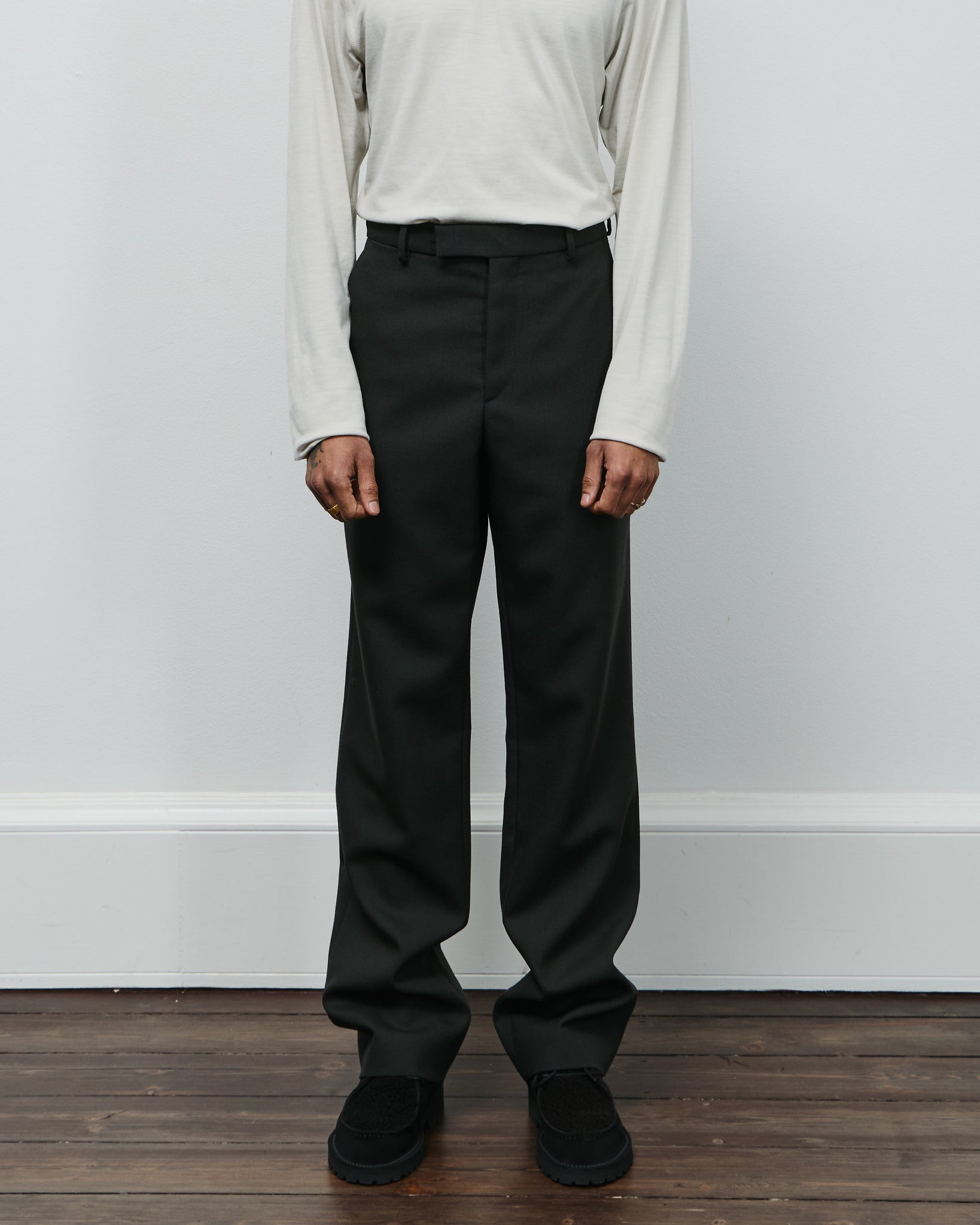 Trousers Fitted - Tourbe Rustic