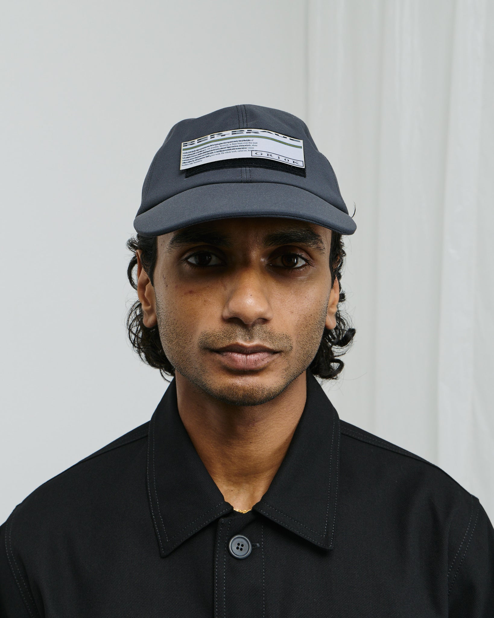 Wr Canvas Stock Cap - Grey Blue