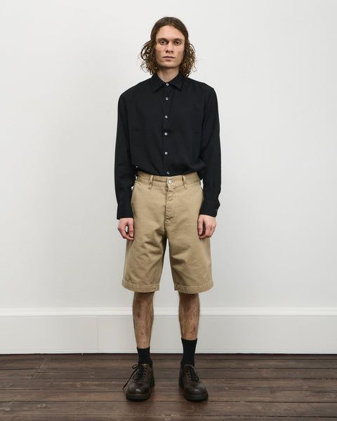 Sunflower - Wide Twist Chino Shorts - Khaki – GROCERY