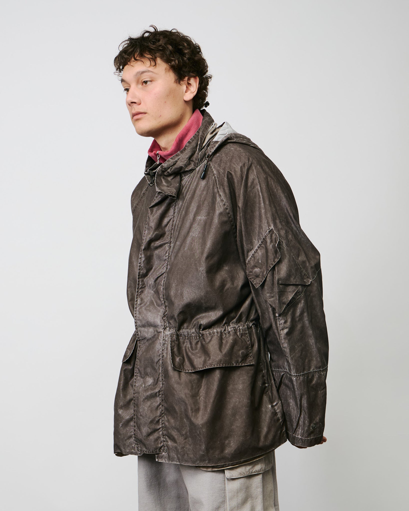 Horizon Jacket - Brown Wash Out Nylon