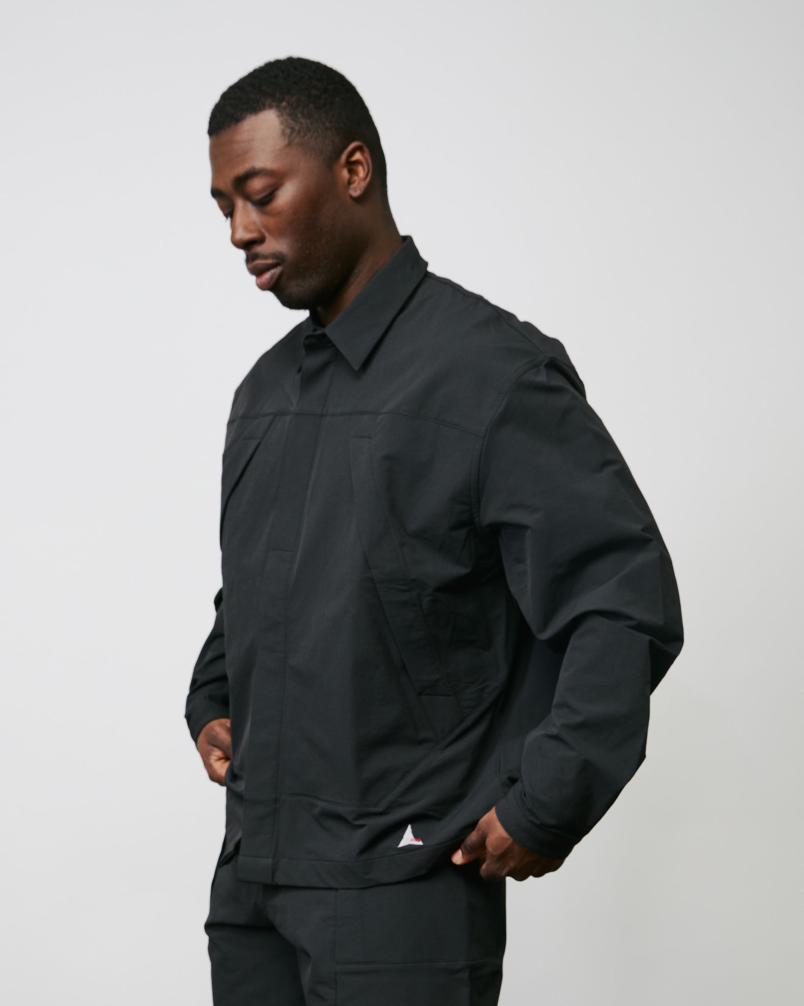 Utility Overshirt - Black