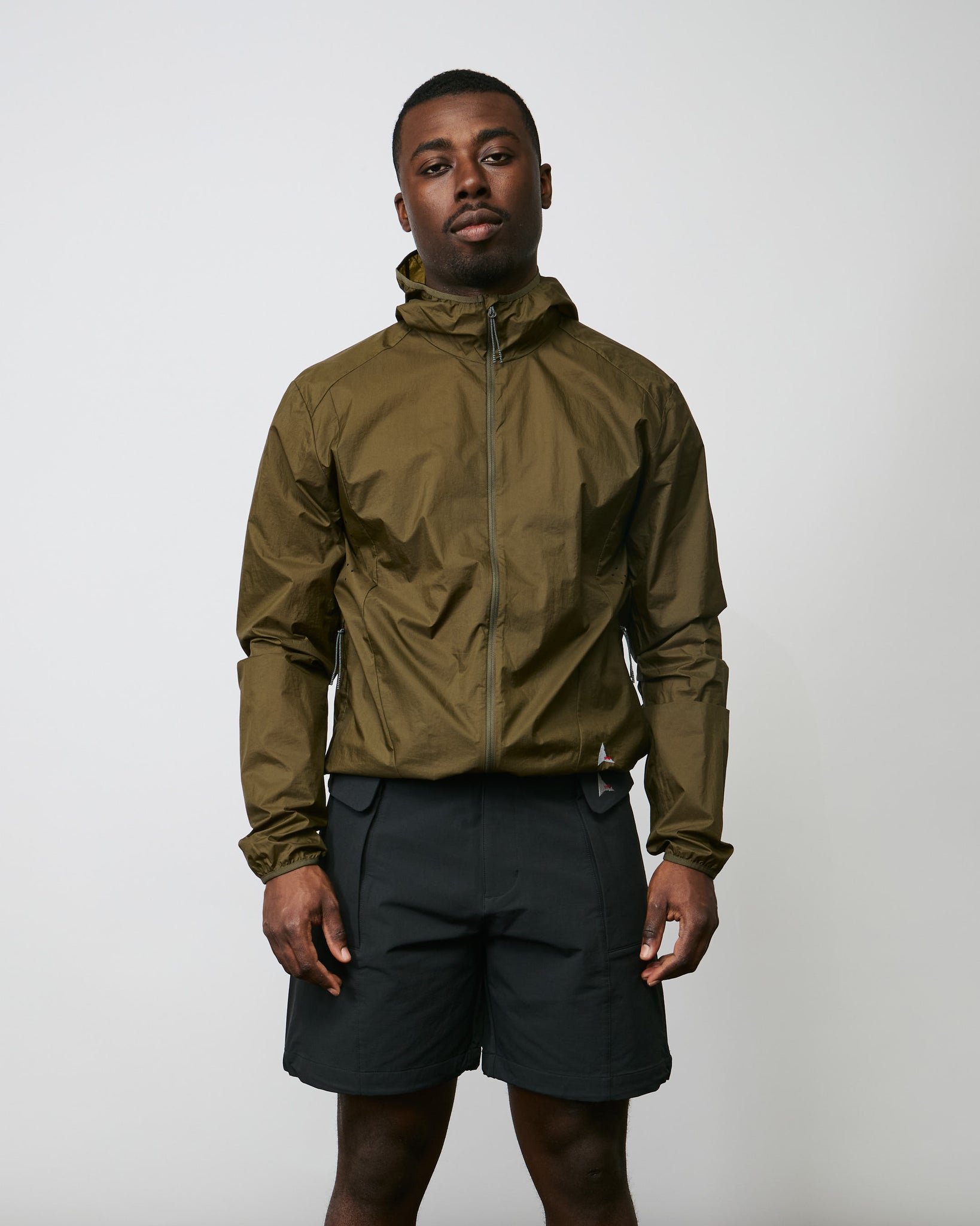 Packable Wind Jacket - Dark Olive