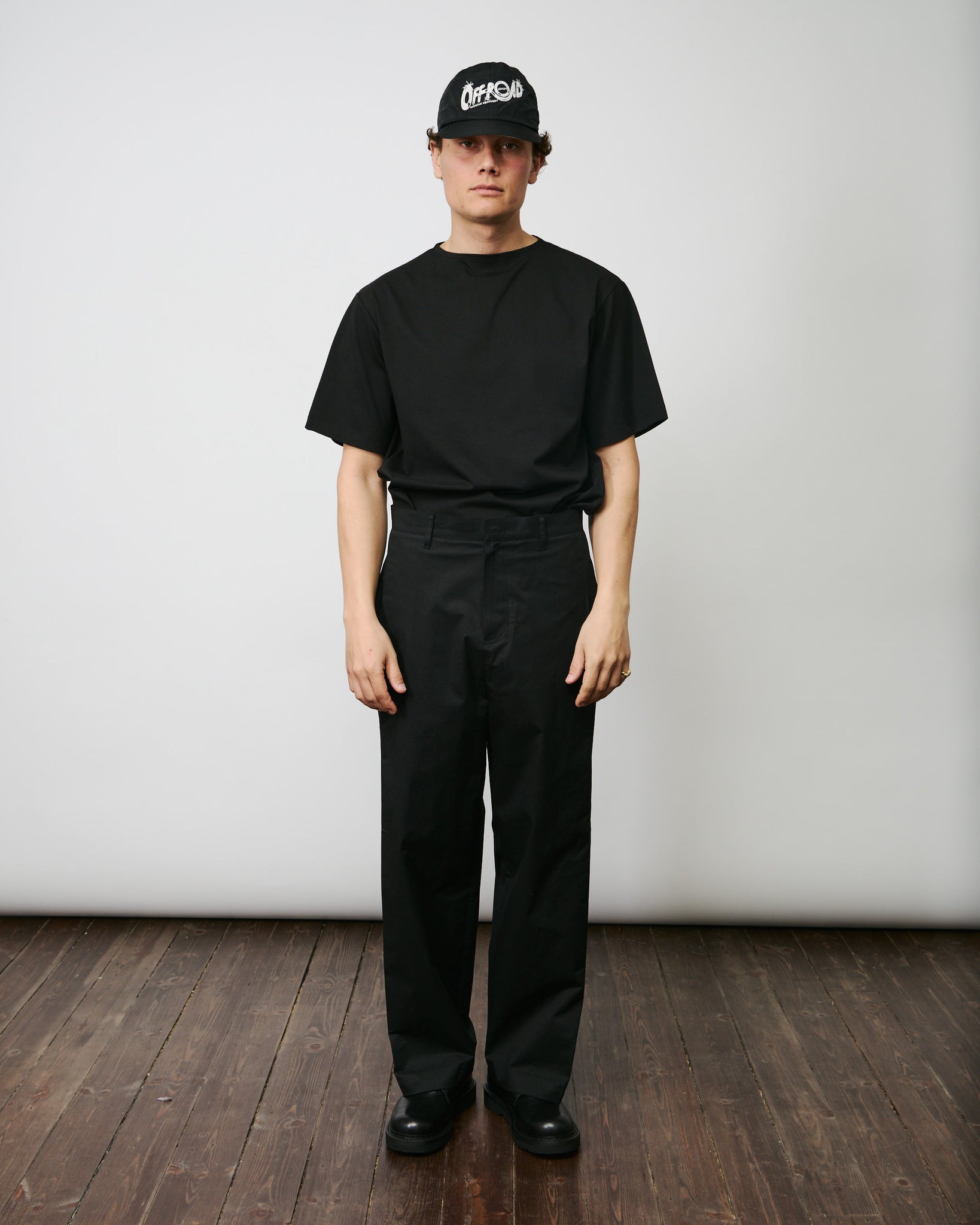 Snap Garconne Pants - Black