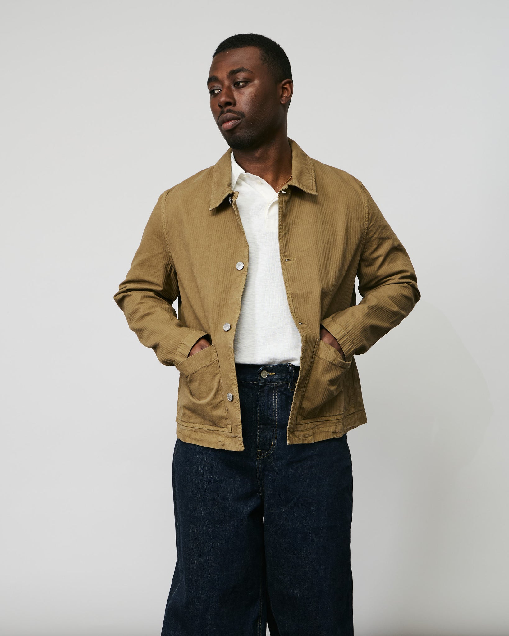 Worker jacket - Light Brown