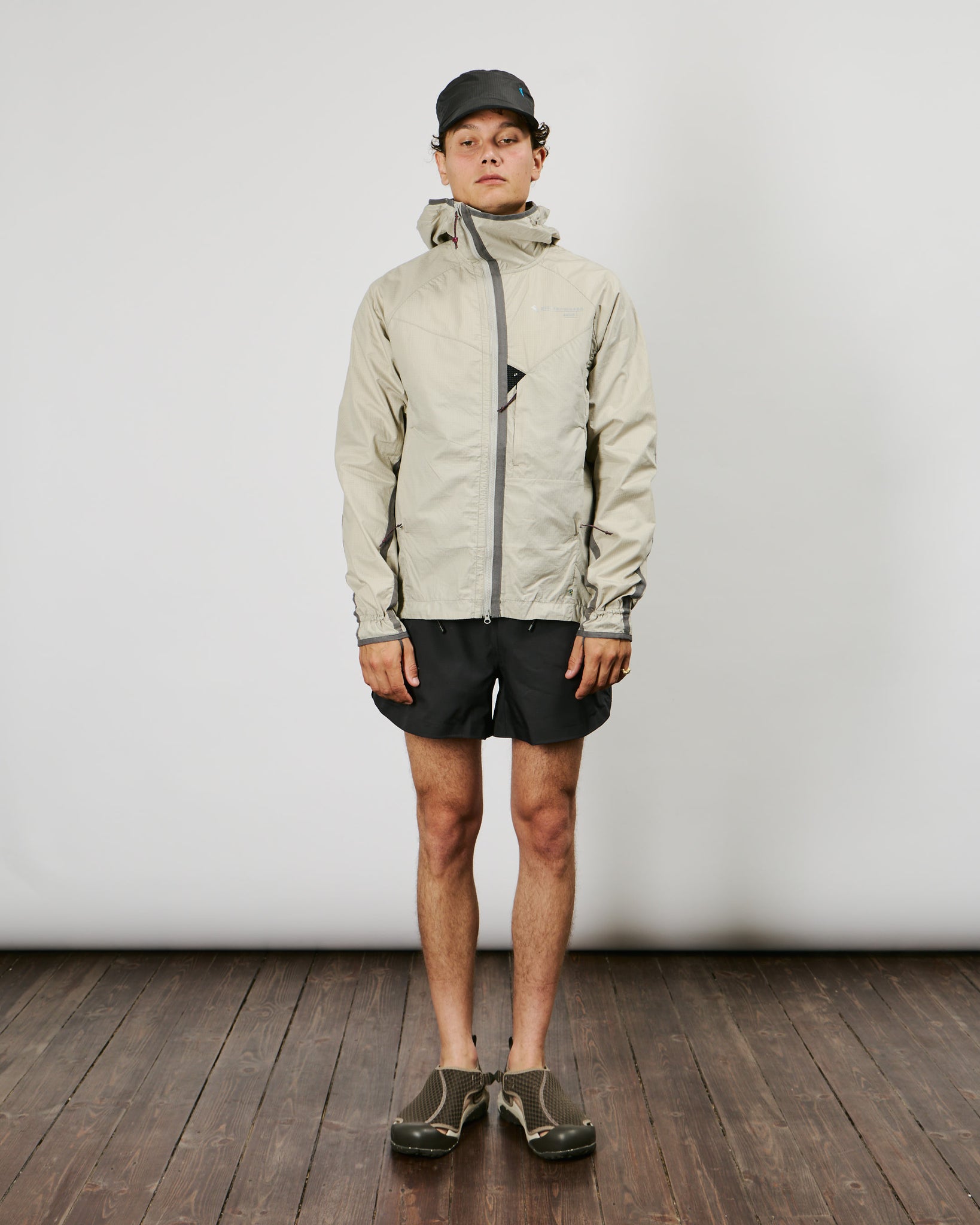 Ansur Hooded Wind Jacket - Dove Raven