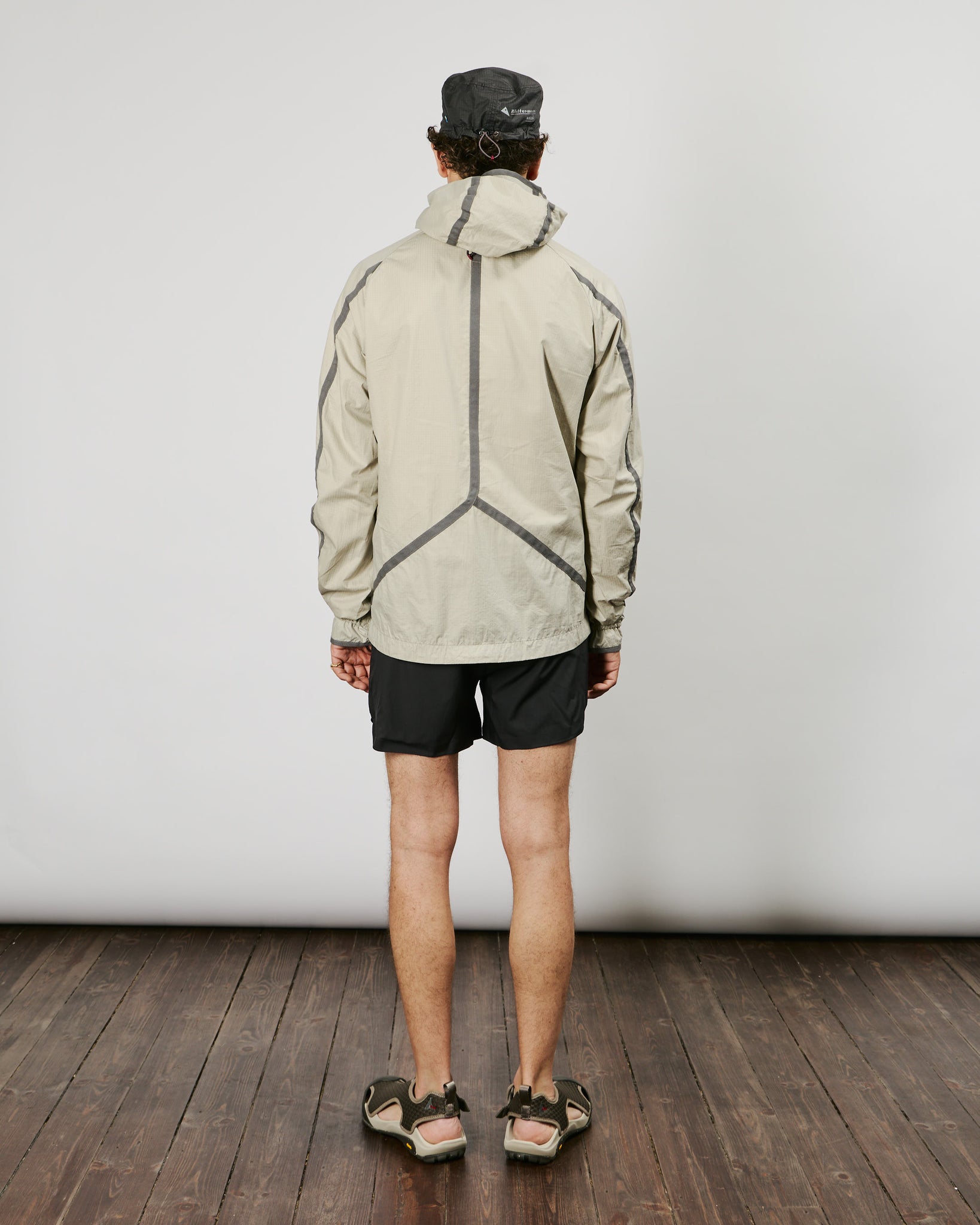 Ansur Hooded Wind Jacket - Dove Raven