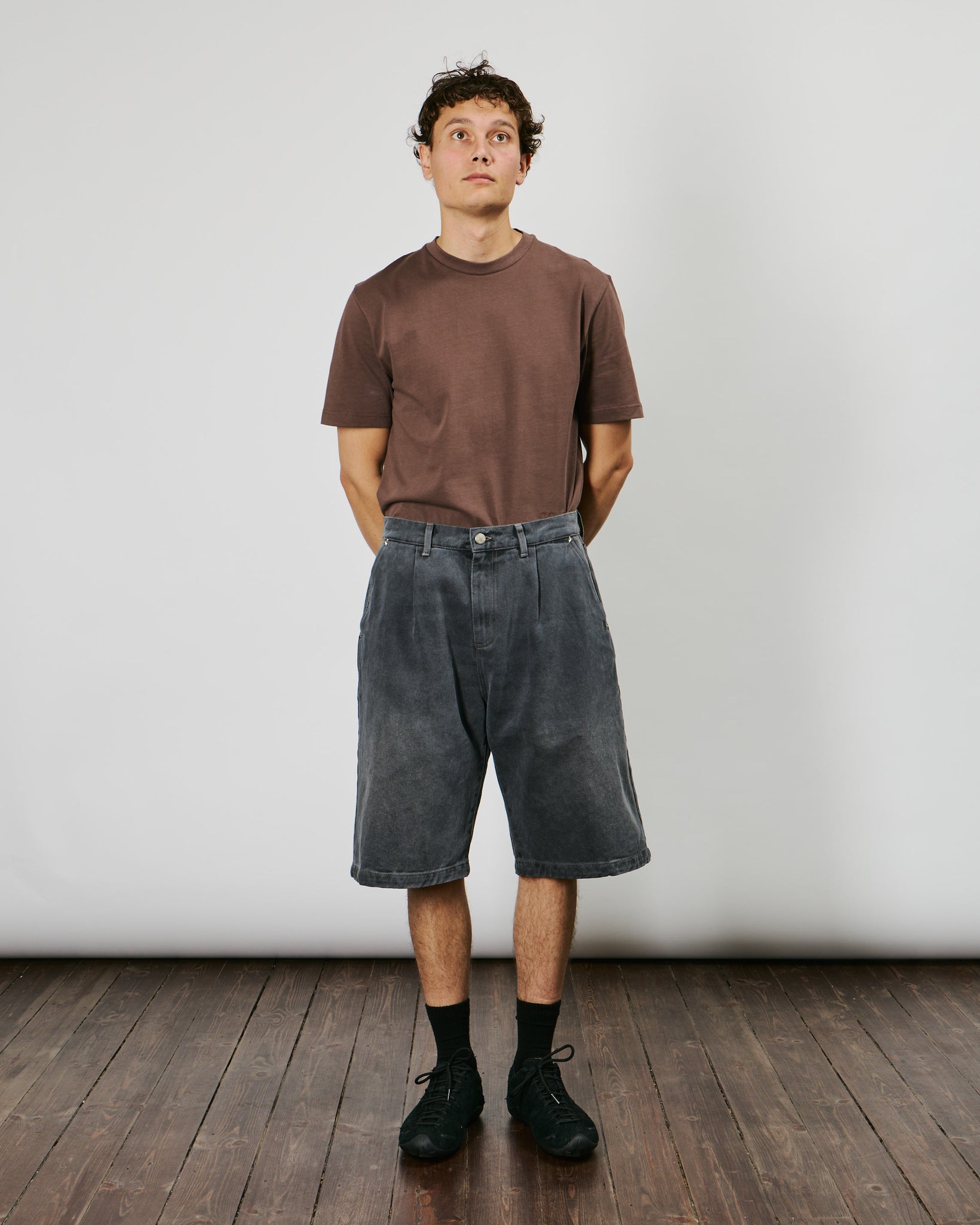 Star Rivet Shorts - Slate