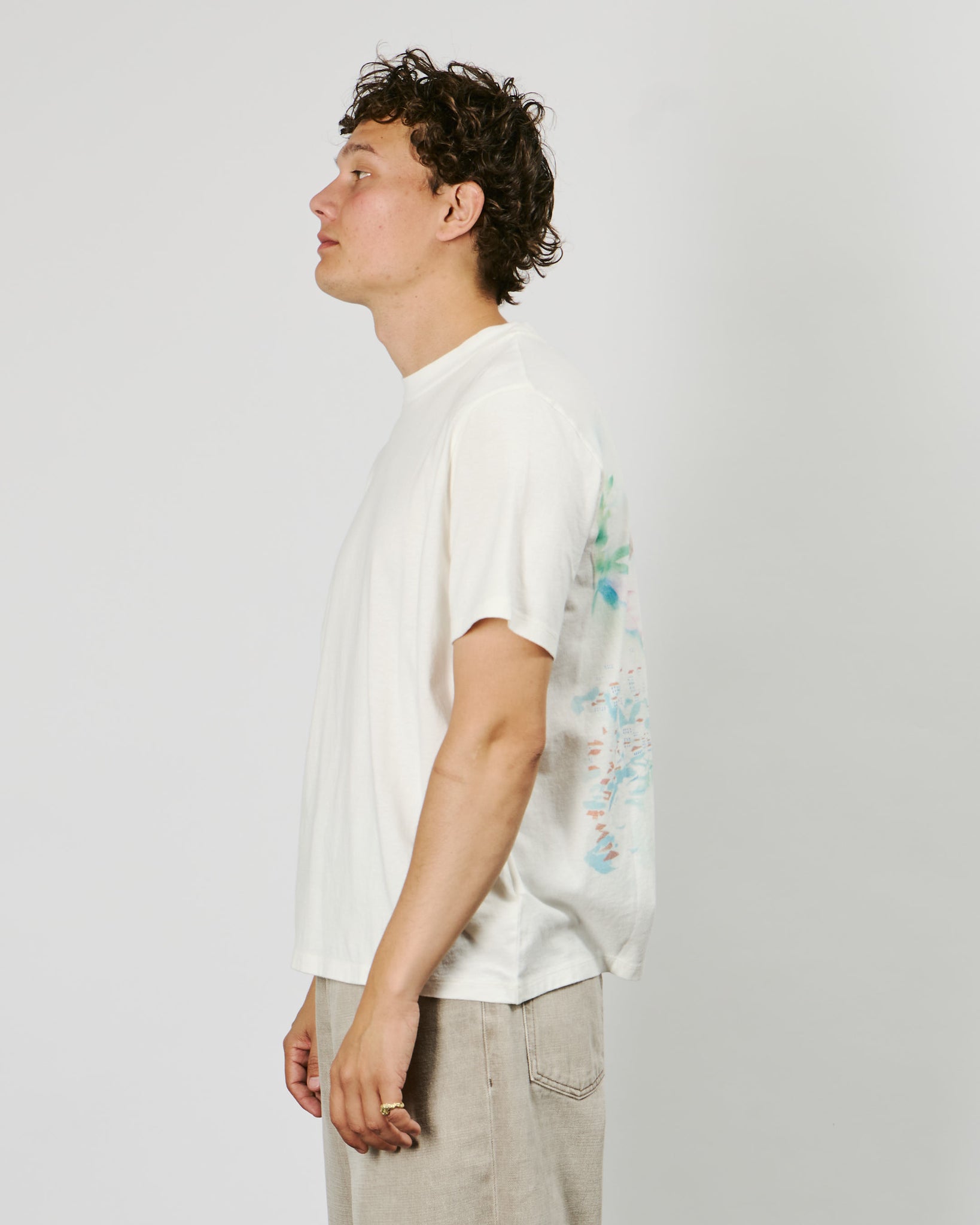 Box T-shirt - Sea View Print Legacy Jersey
