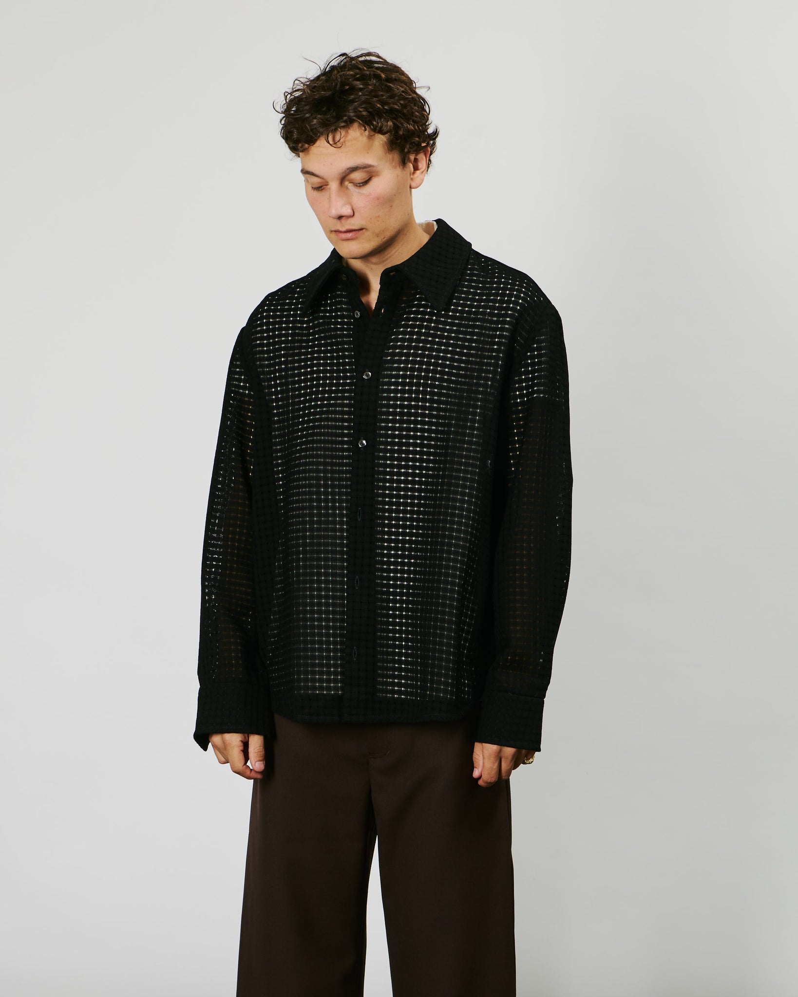 Wes Shirt - Basket Sable