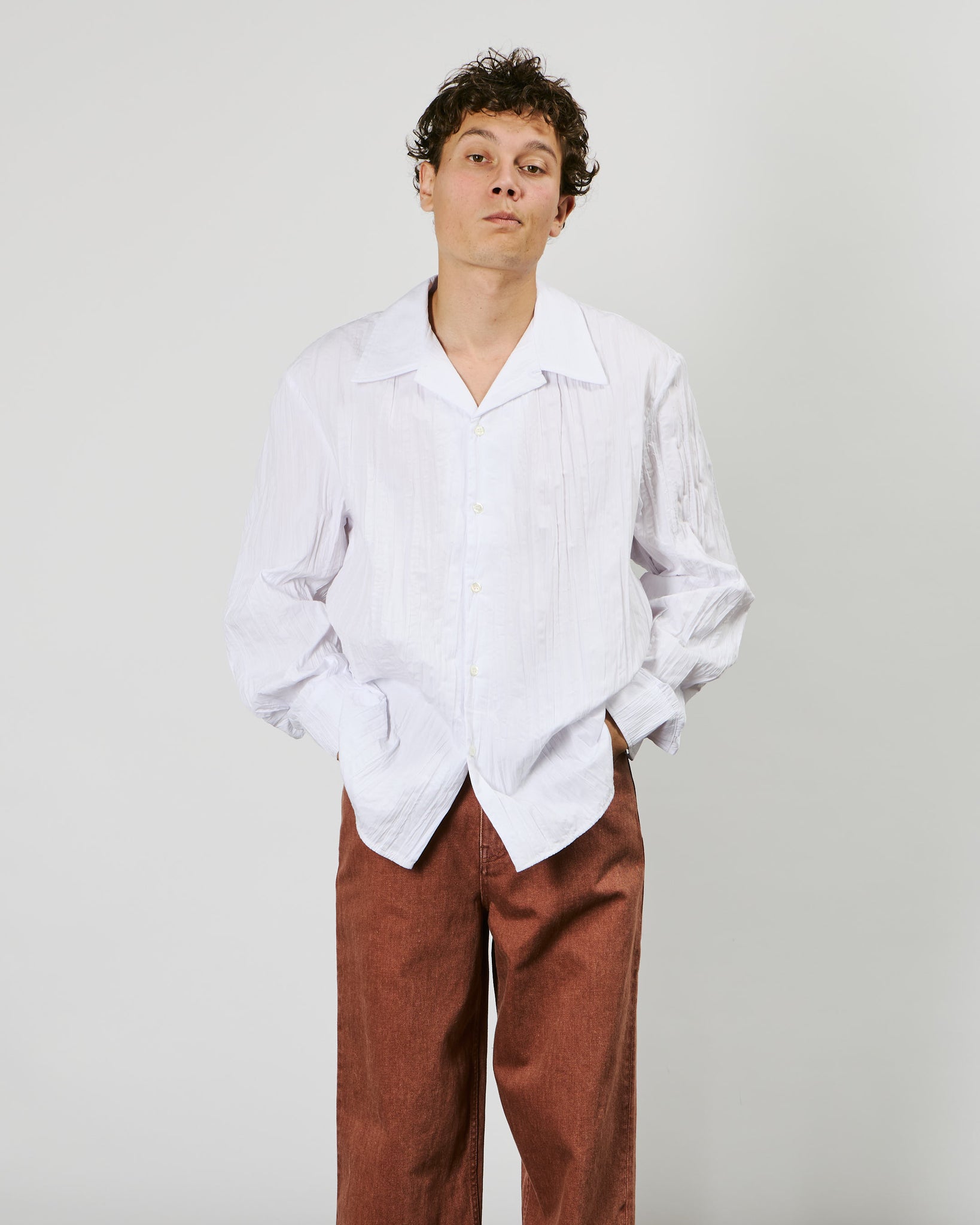 Jagou Shirt - Tinted Blue