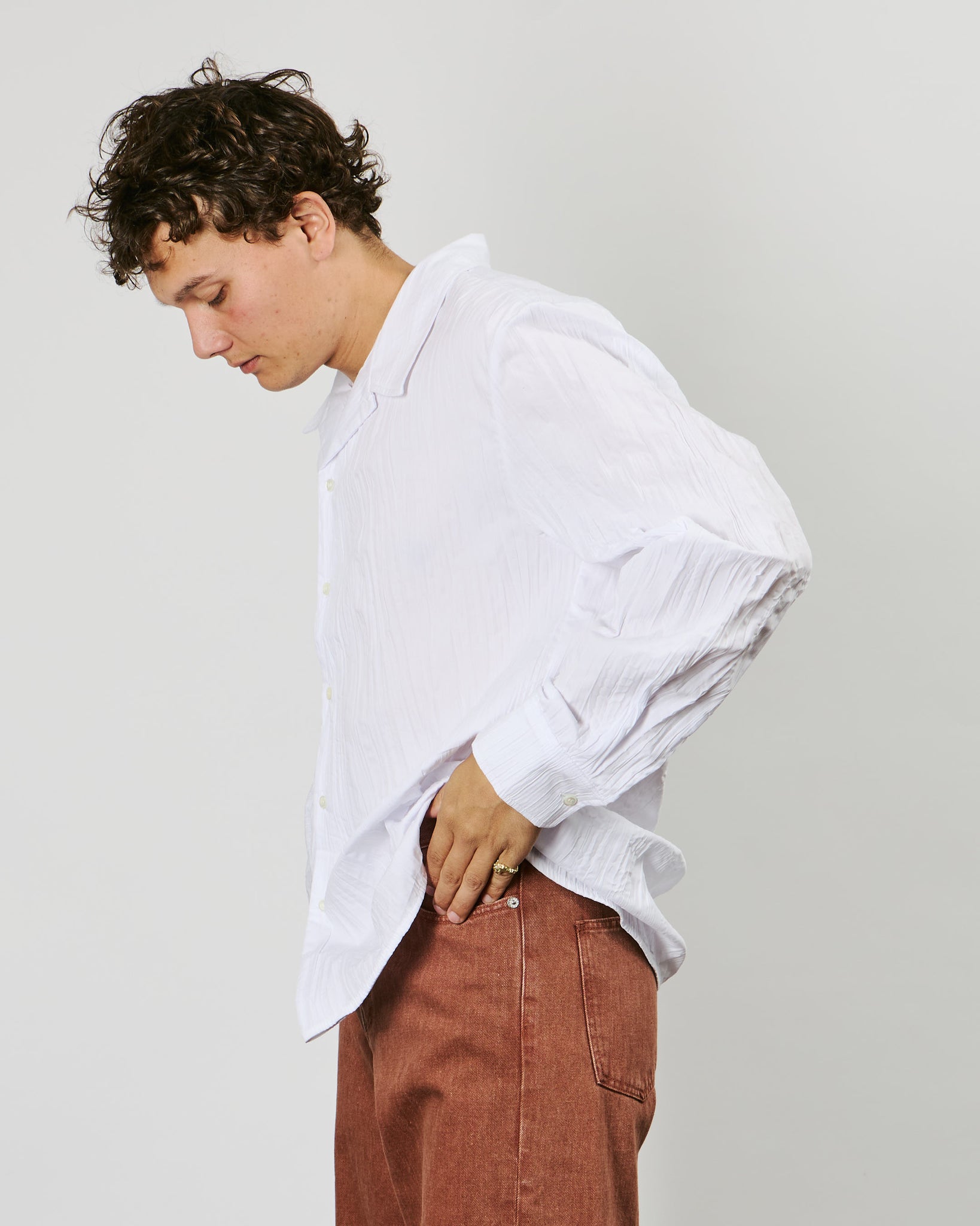 Jagou Shirt - Tinted Blue