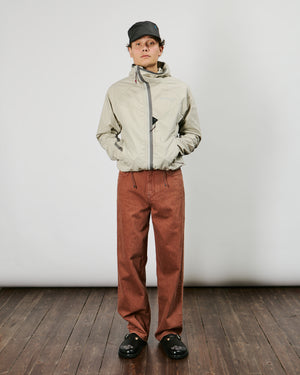 Wide Cut Jeans - Faded Red