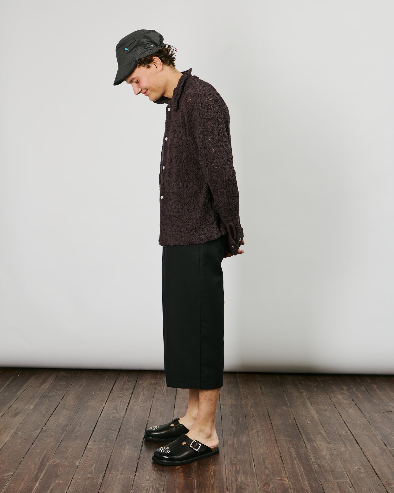 Gale Trouser - Black Wool