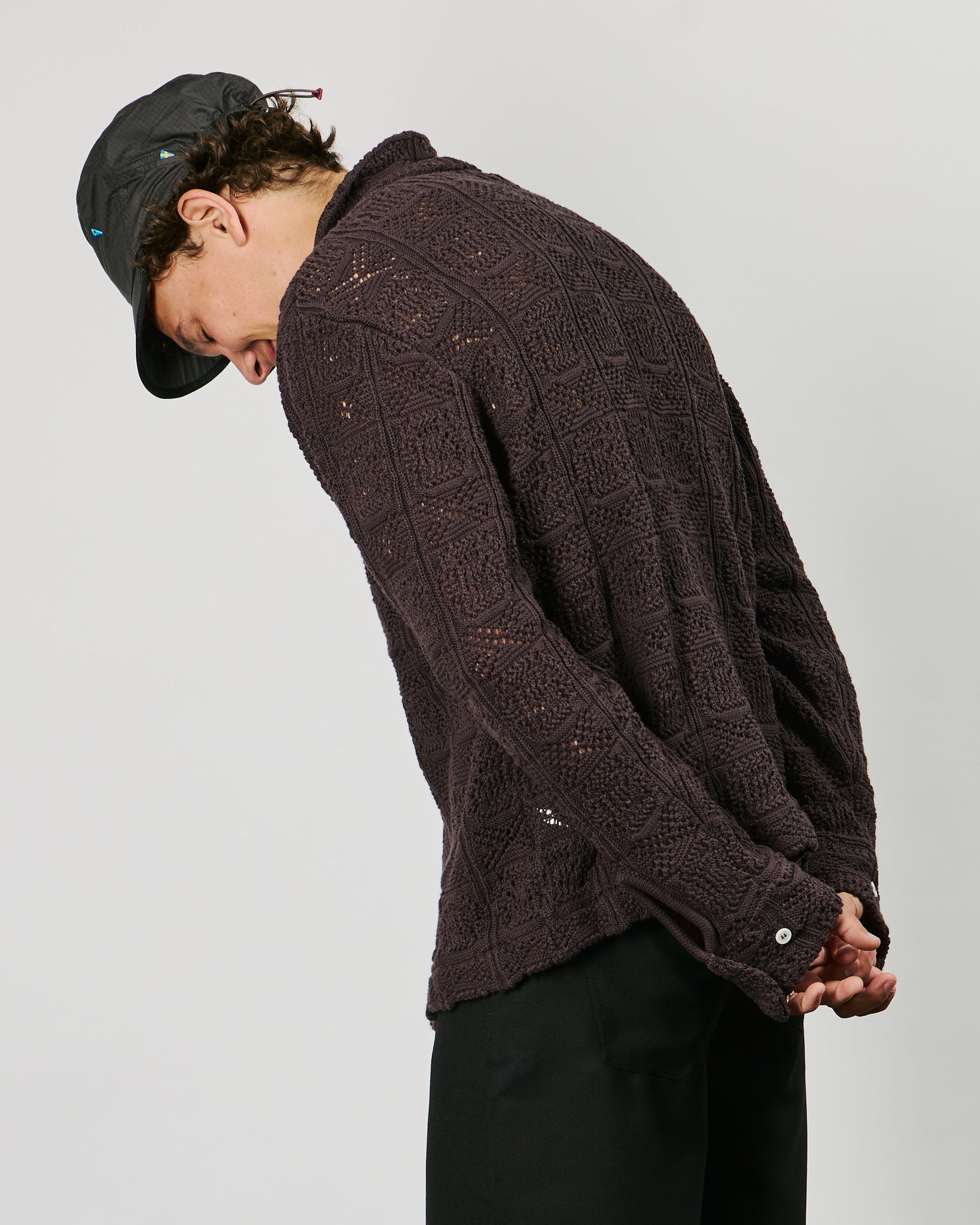 Gale Trouser - Black Wool