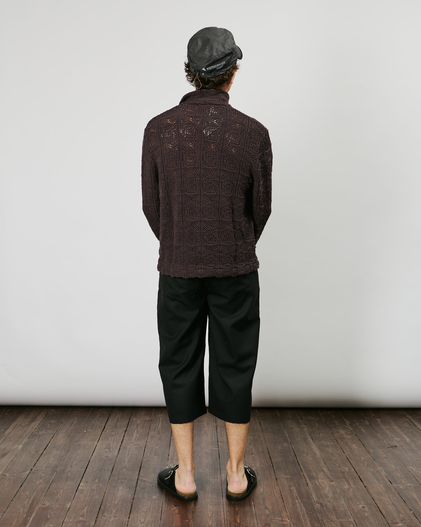 Gale Trouser - Black Wool