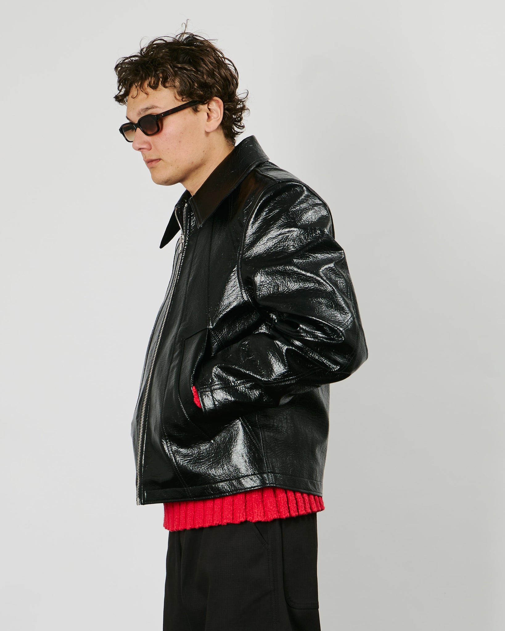 Duke Jacket - Faux Memory Leather