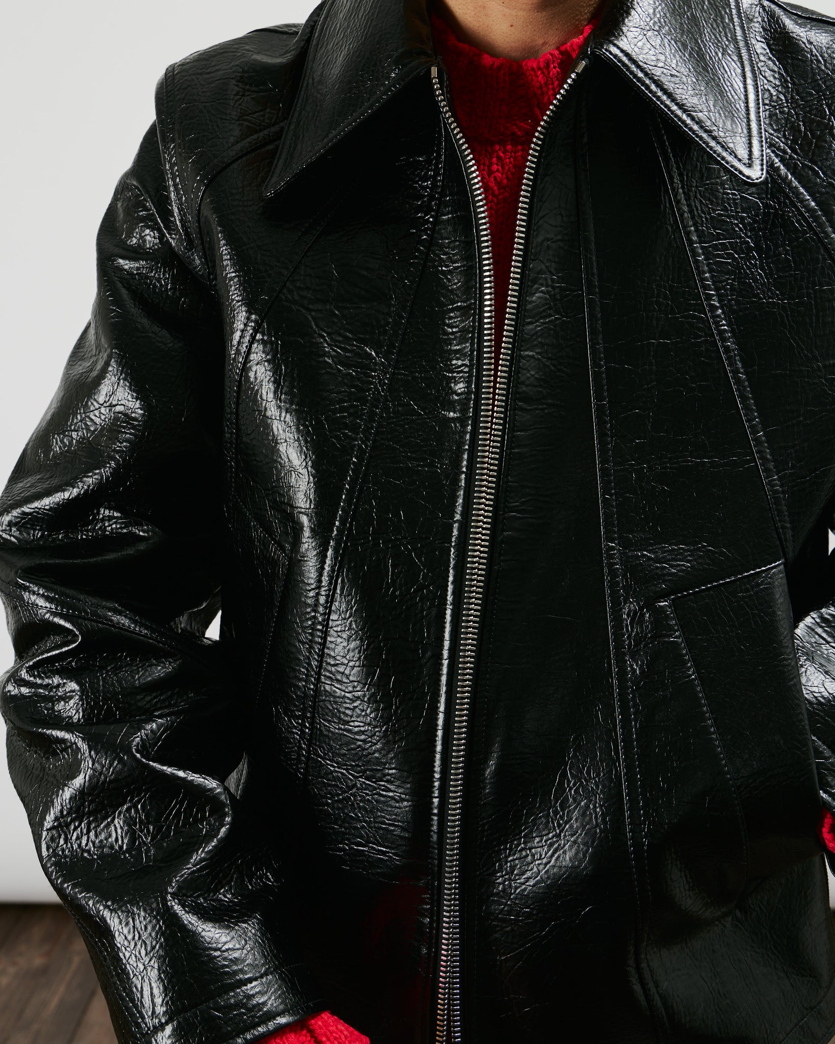 Duke Jacket - Faux Memory Leather