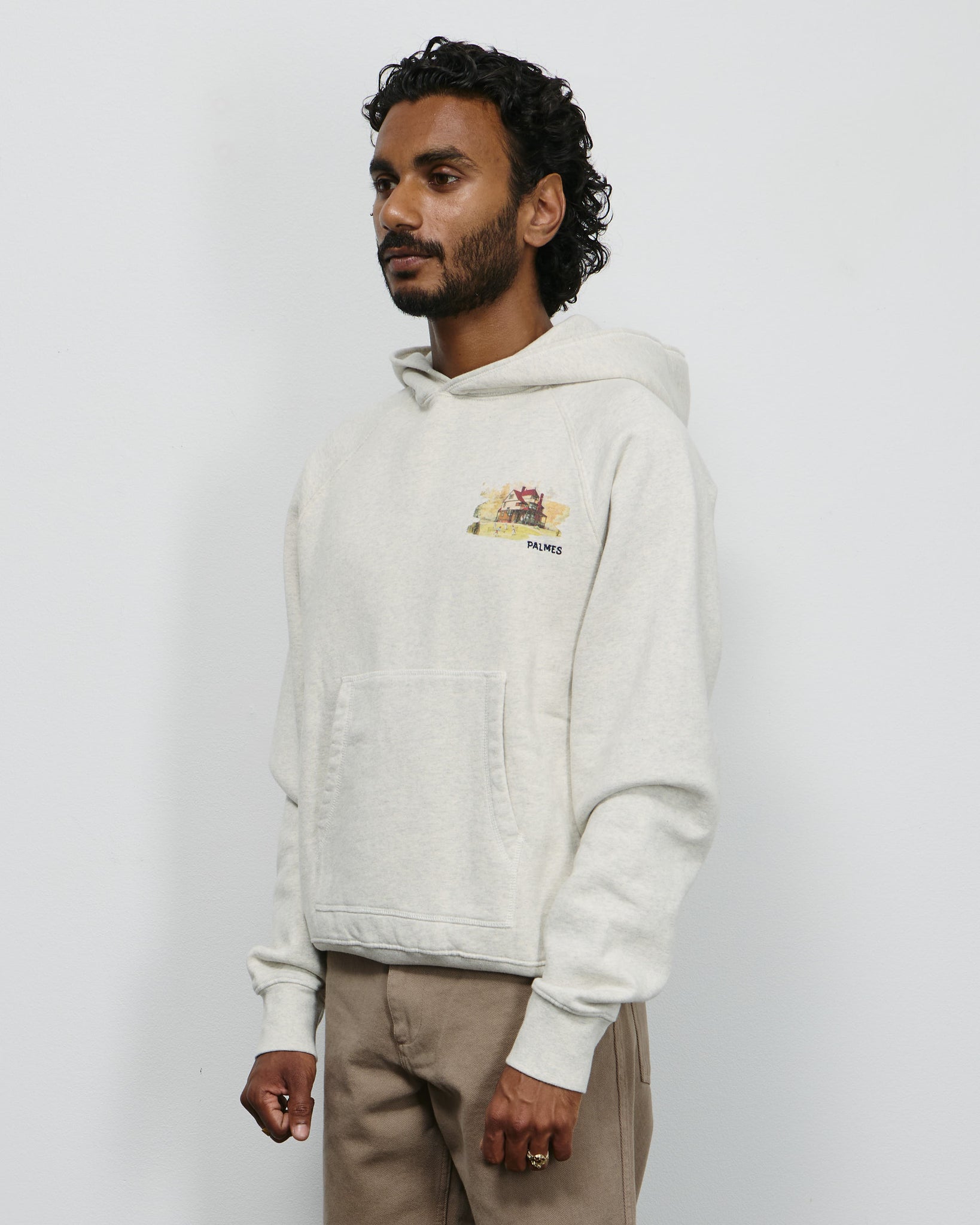 Porch Hooded Sweatshirt - Oatmeal