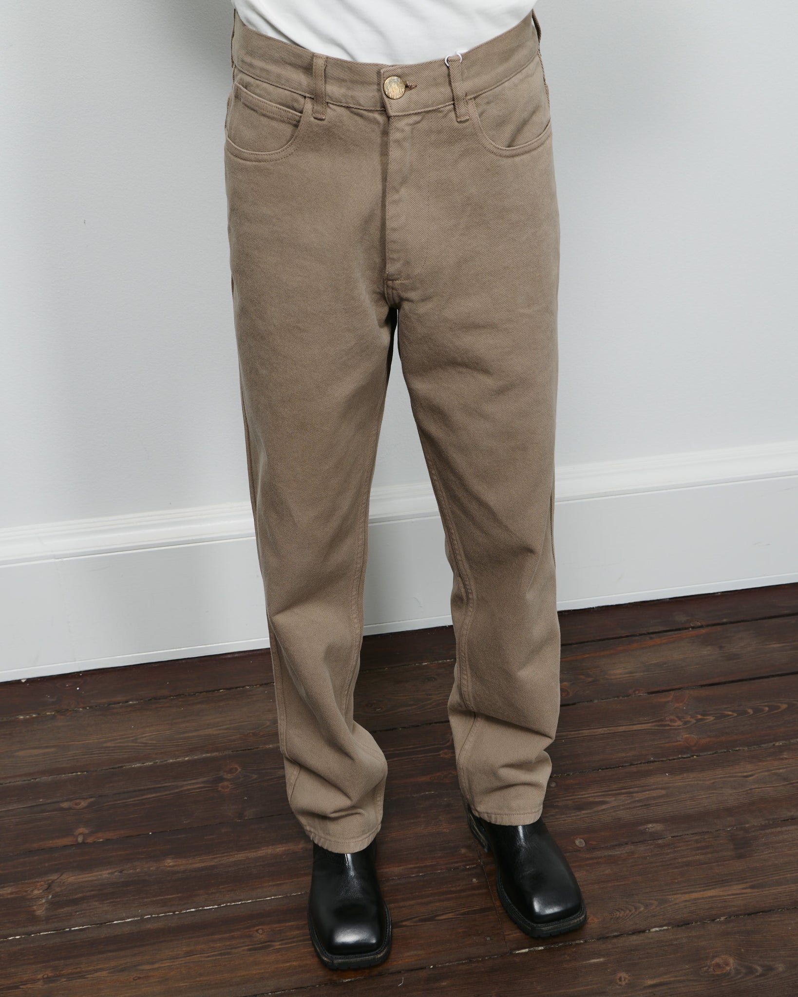 Coarse Trousers - Fossil