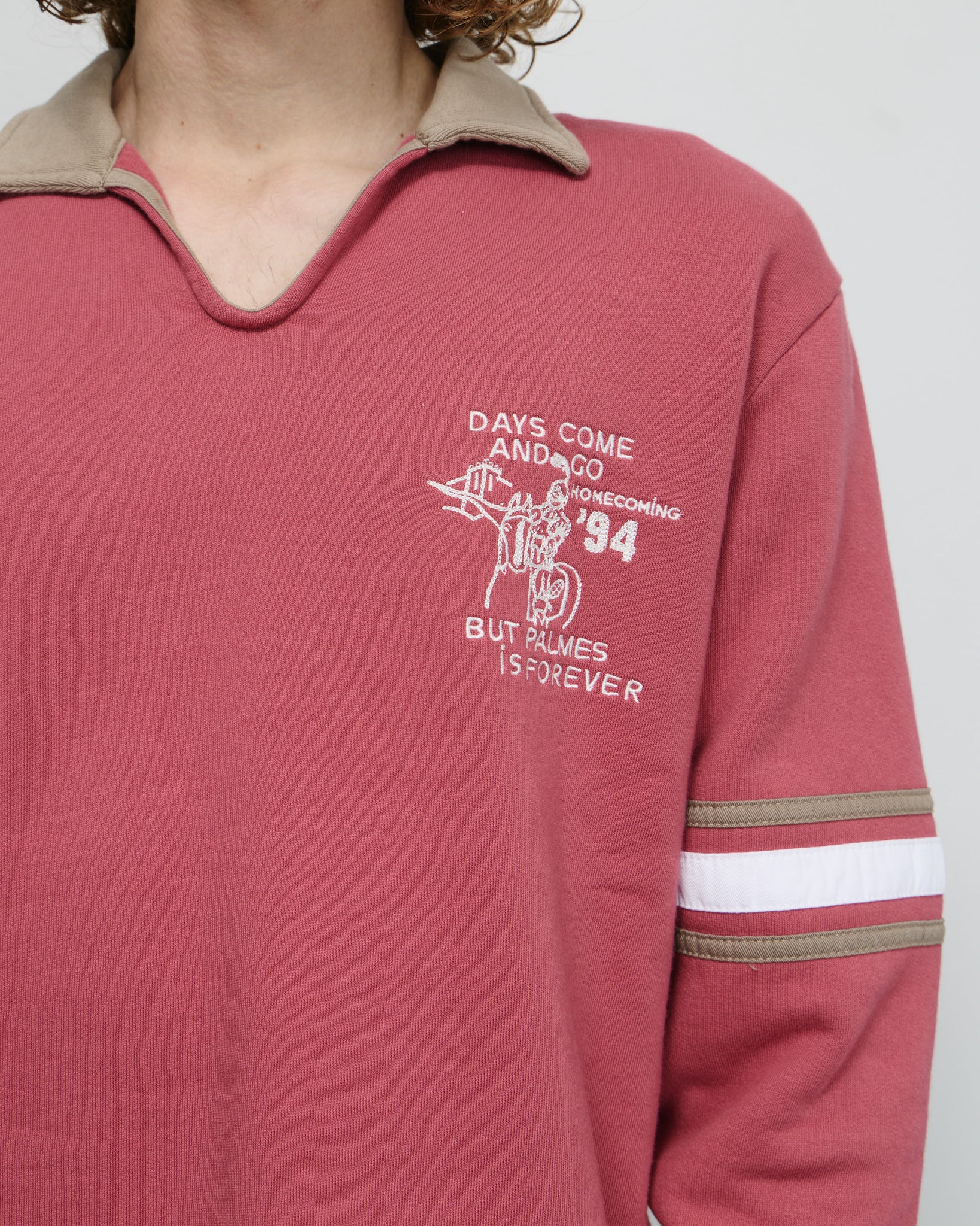 Forever Open Rugby Shirt - Red