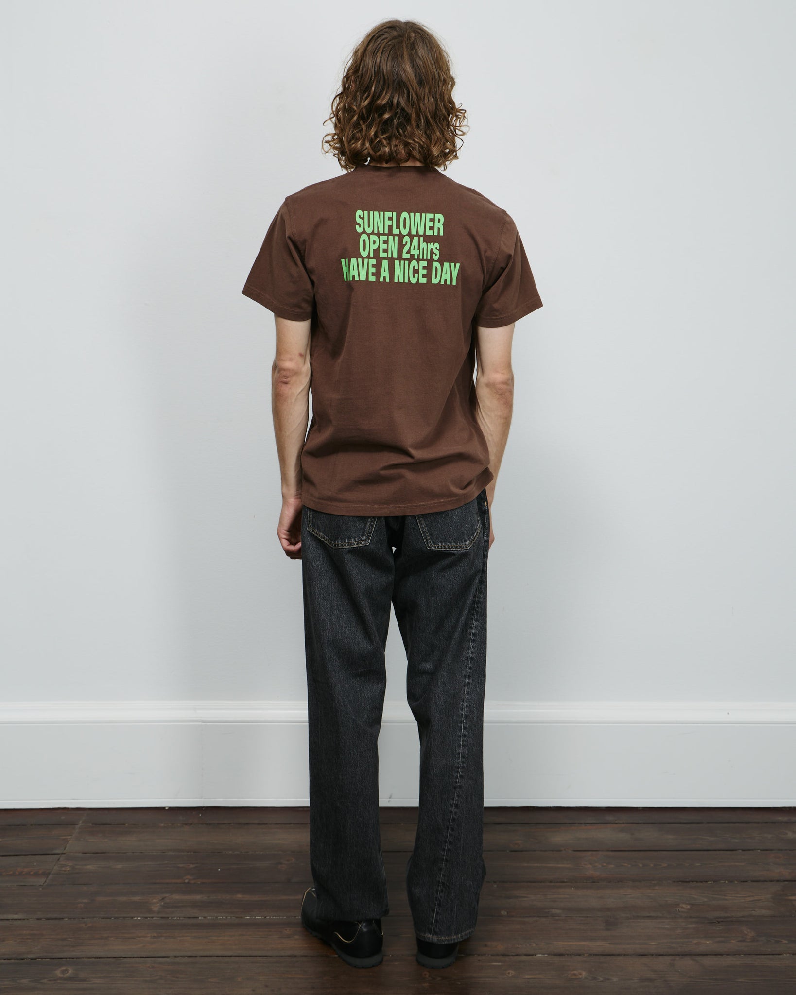 Easy Hours Tee - Brown