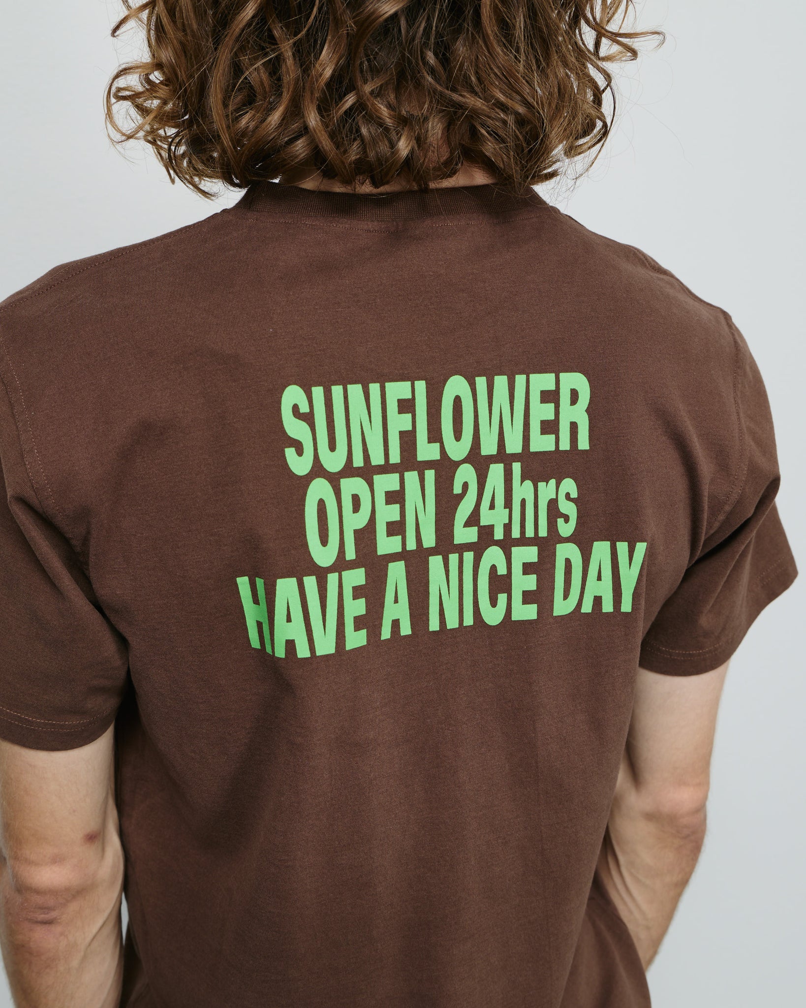 Easy Hours Tee - Brown