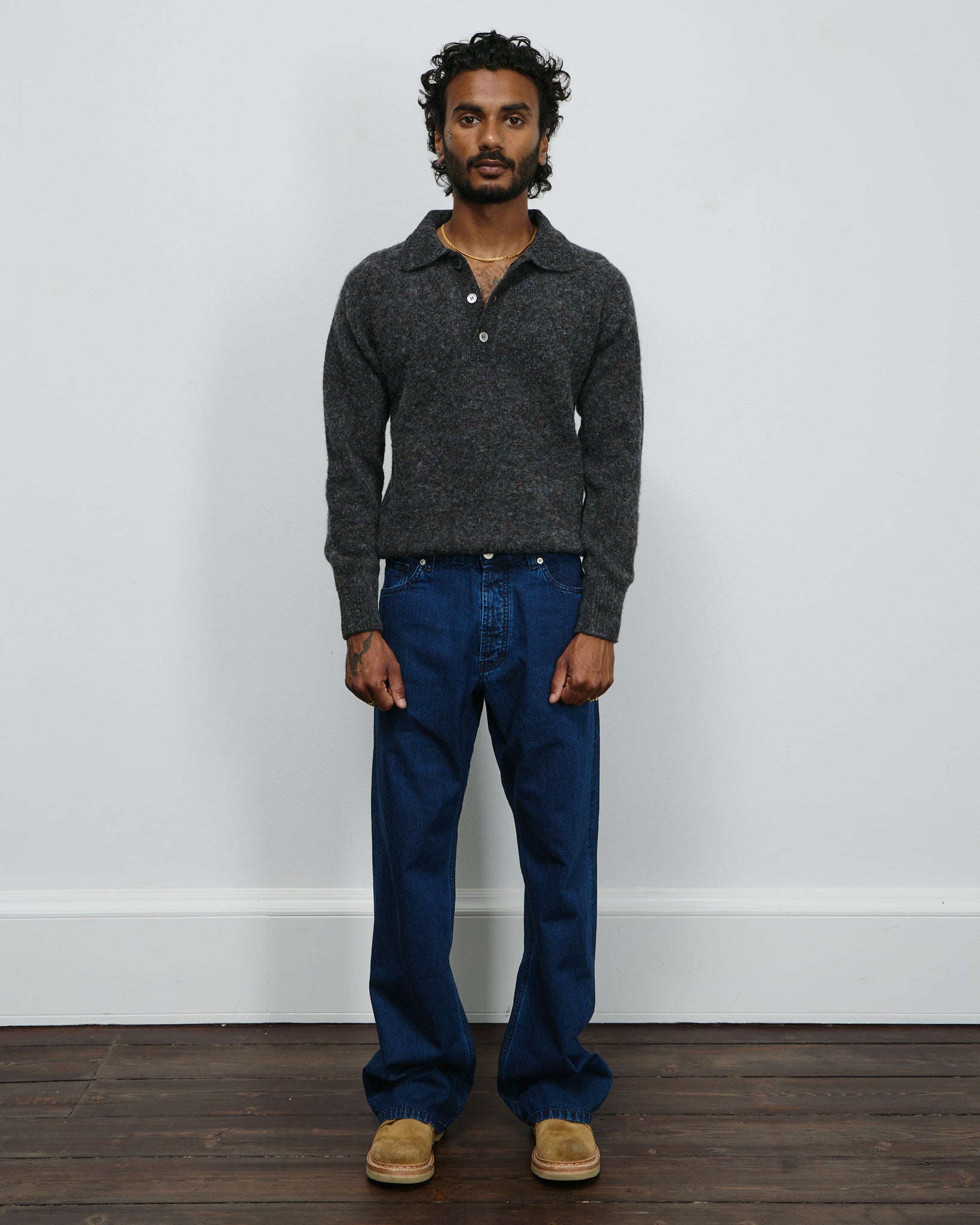 Another Polo Shirt 4.0 - Grey Melange