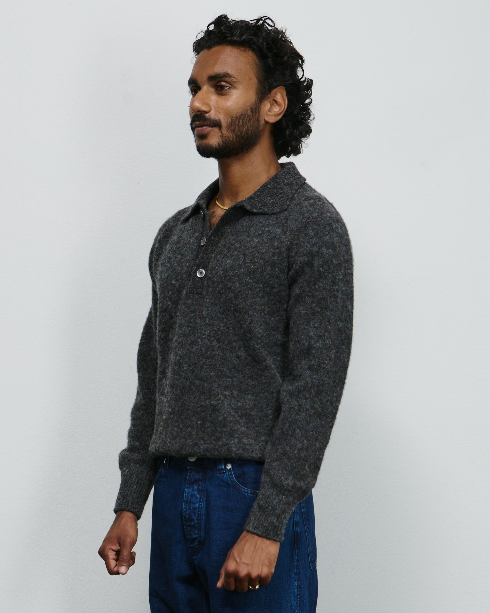 Another Polo Shirt 4.0 - Grey Melange