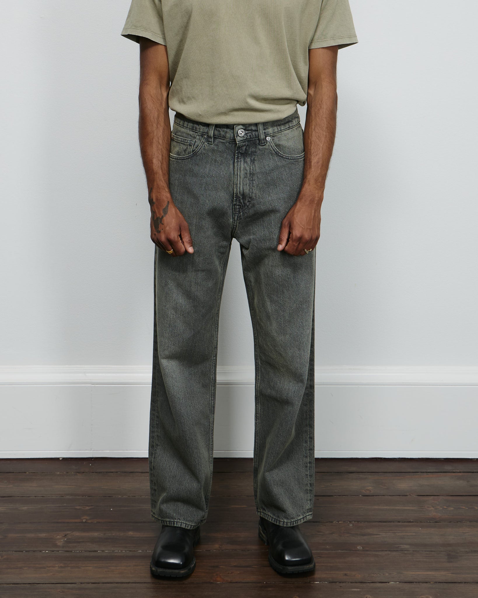 Third Cut - Ash Dust Chain Twill